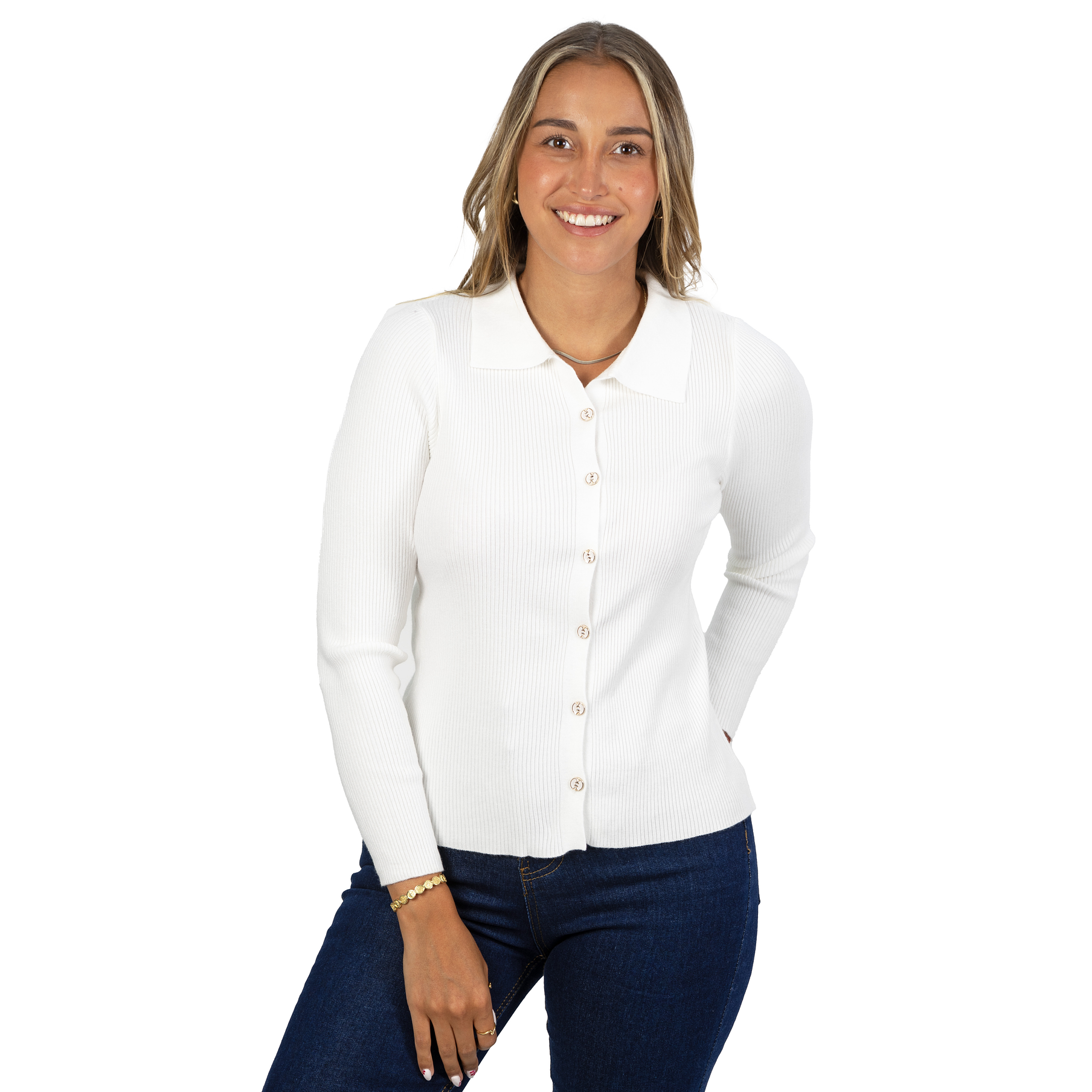 Chaleco básico colores botones Hera 12