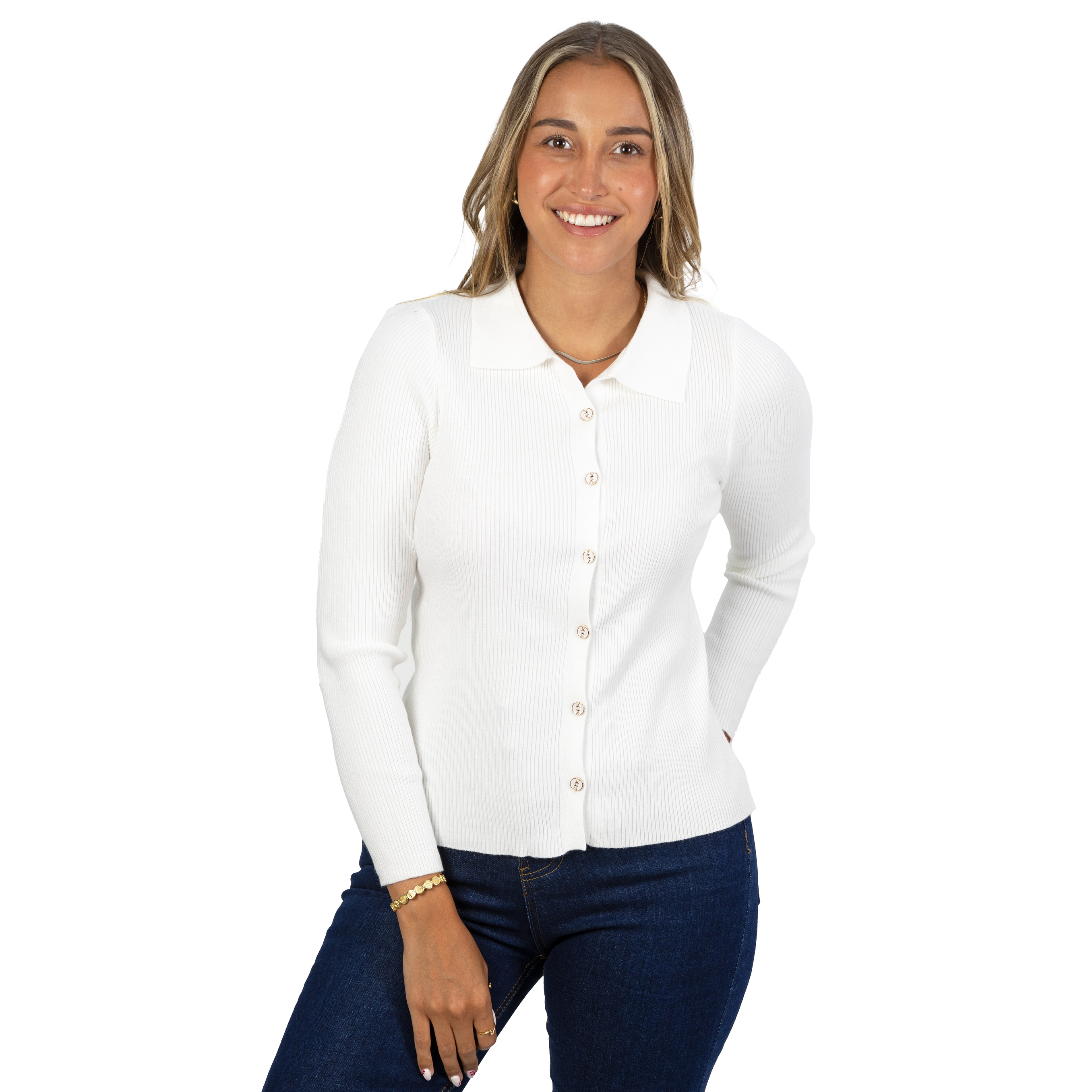 Chaleco básico colores botones Hera 12