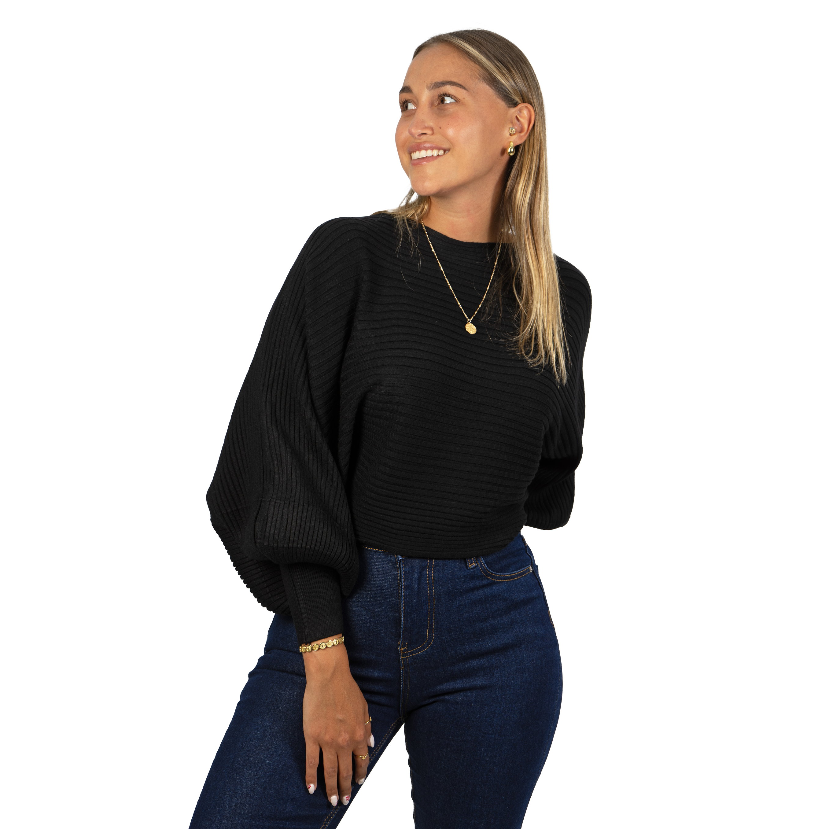 Chaleco mujer manga globo  2