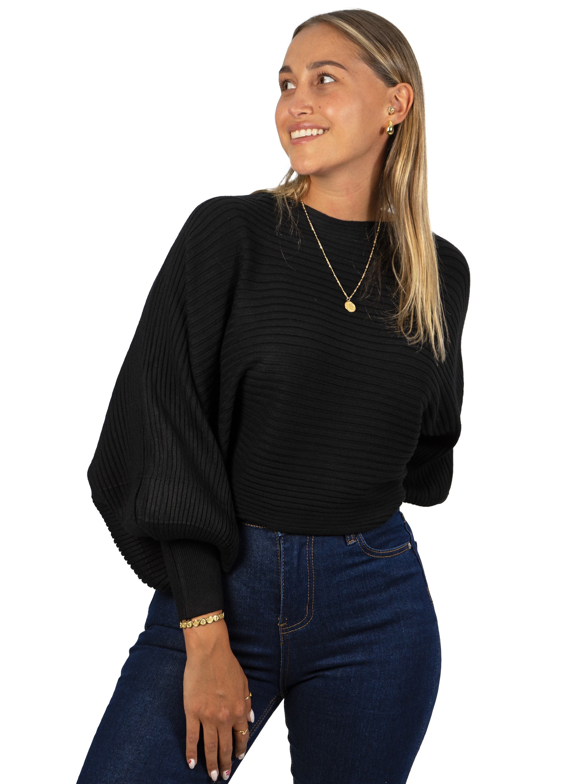 Chaleco mujer manga globo  2