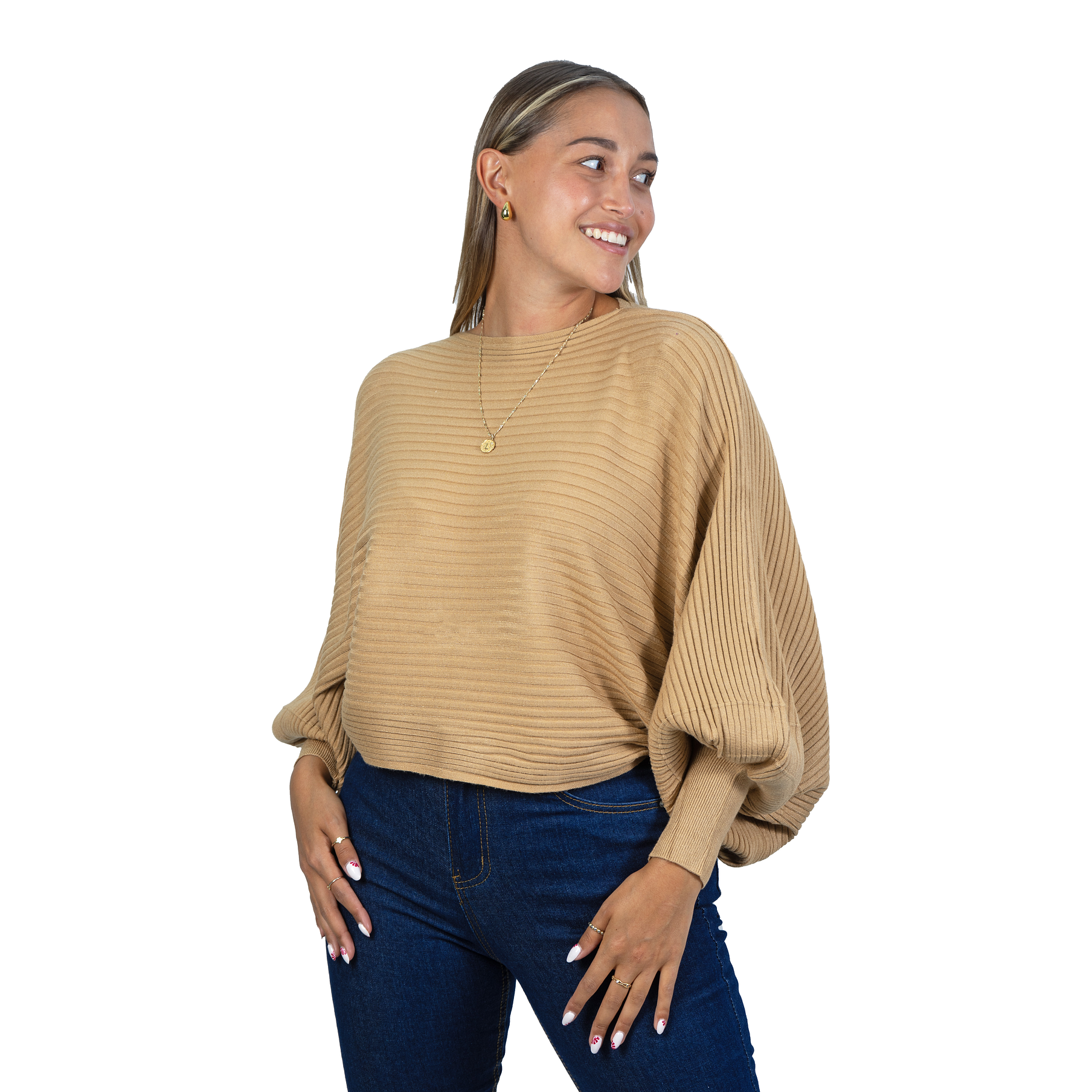 Chaleco mujer manga globo  3