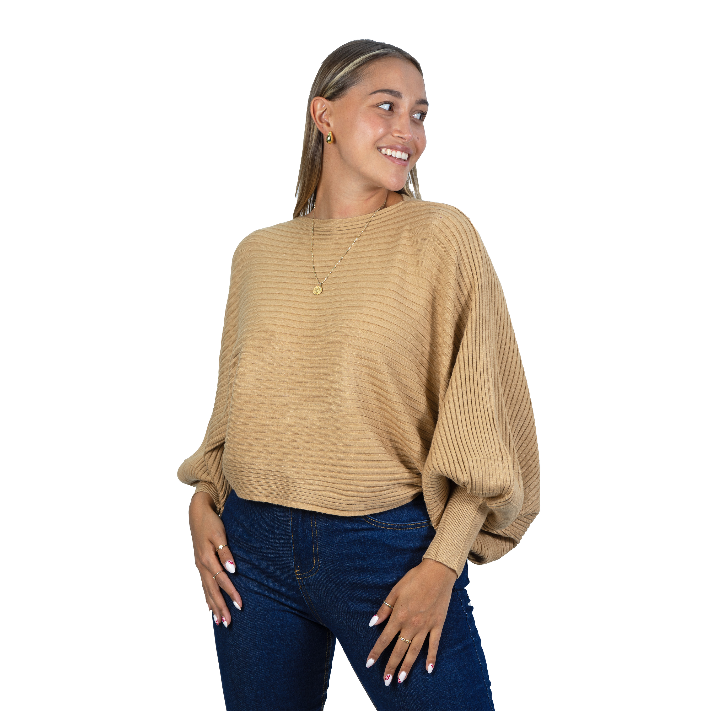 Chaleco mujer manga globo  3