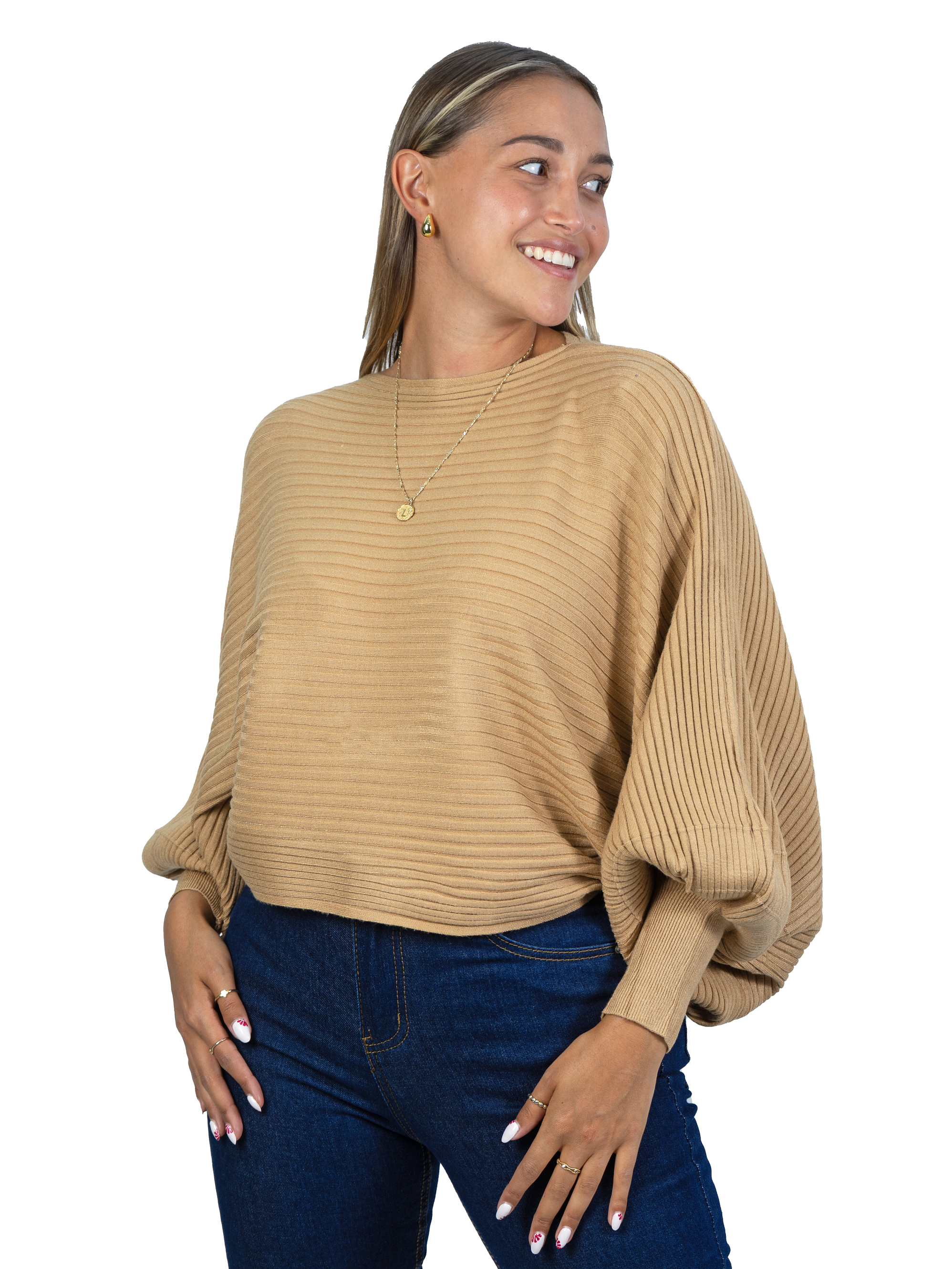 Chaleco mujer manga globo  3