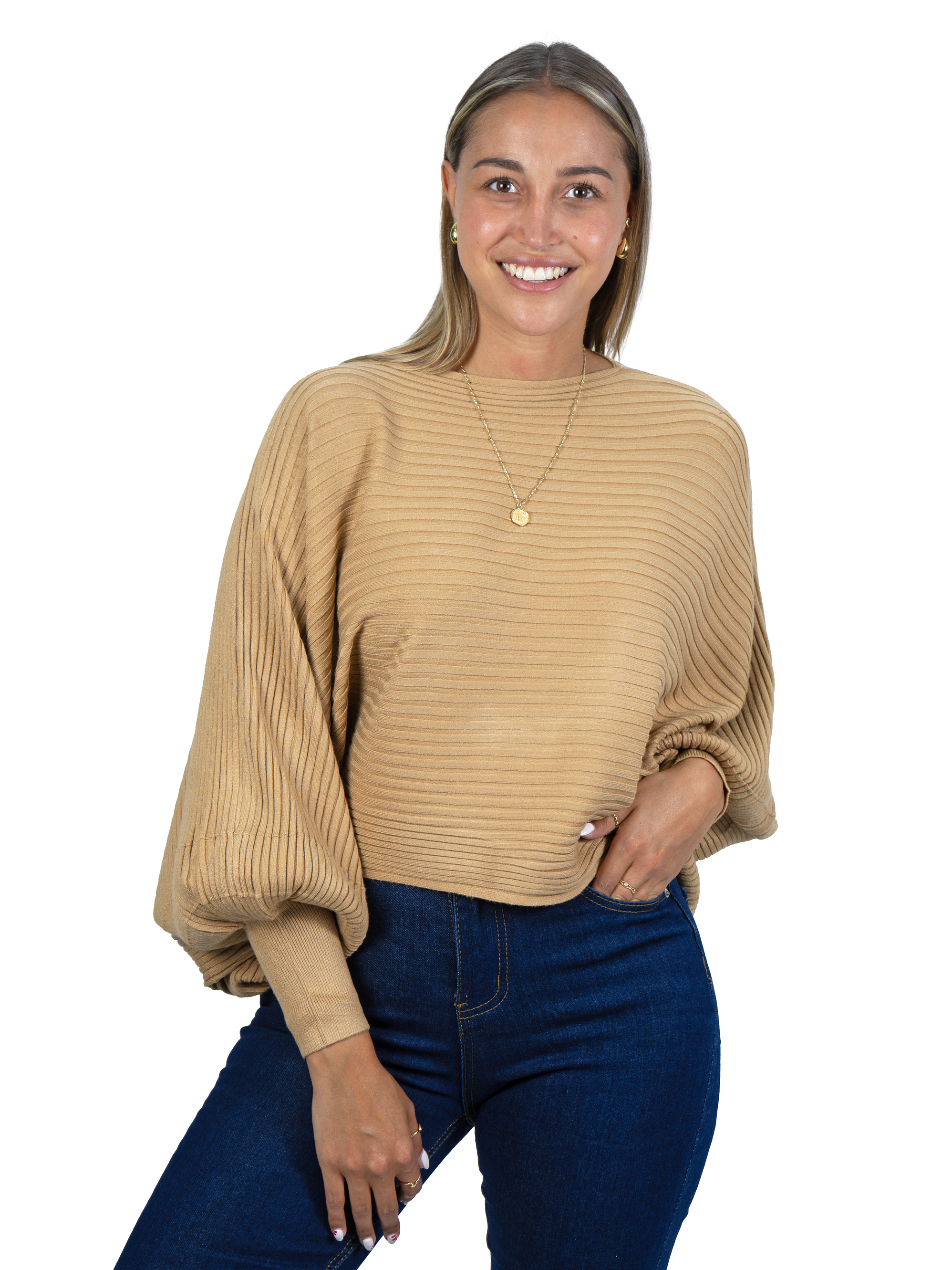 Chaleco mujer manga globo  4