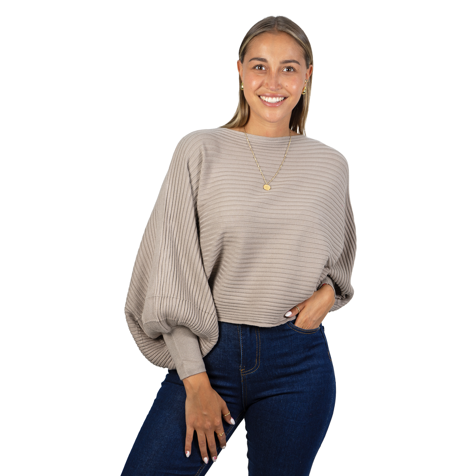 Chaleco mujer manga globo  9