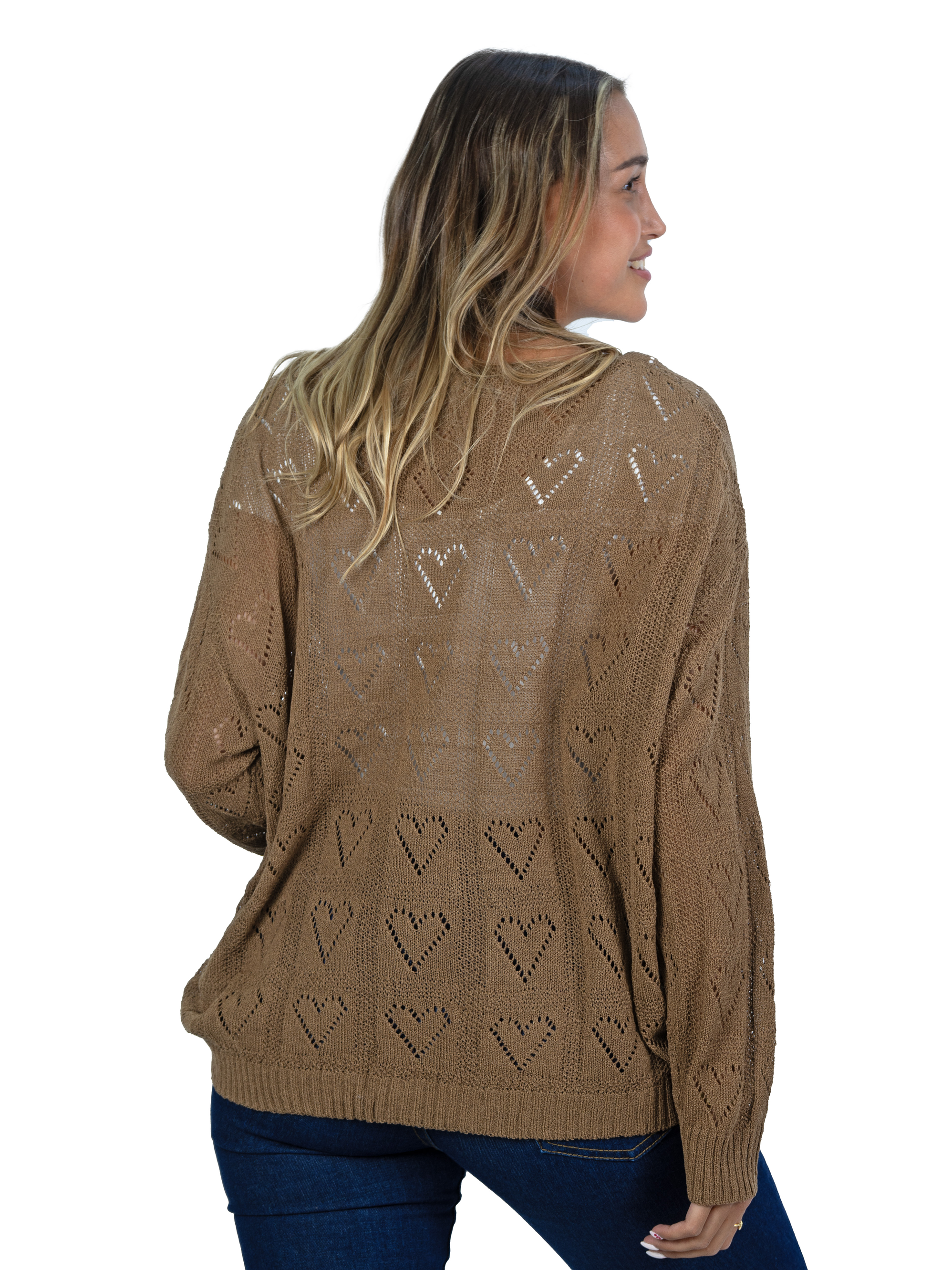 Chaleco Mujer  Hilo tejido Oversize Sofía 3