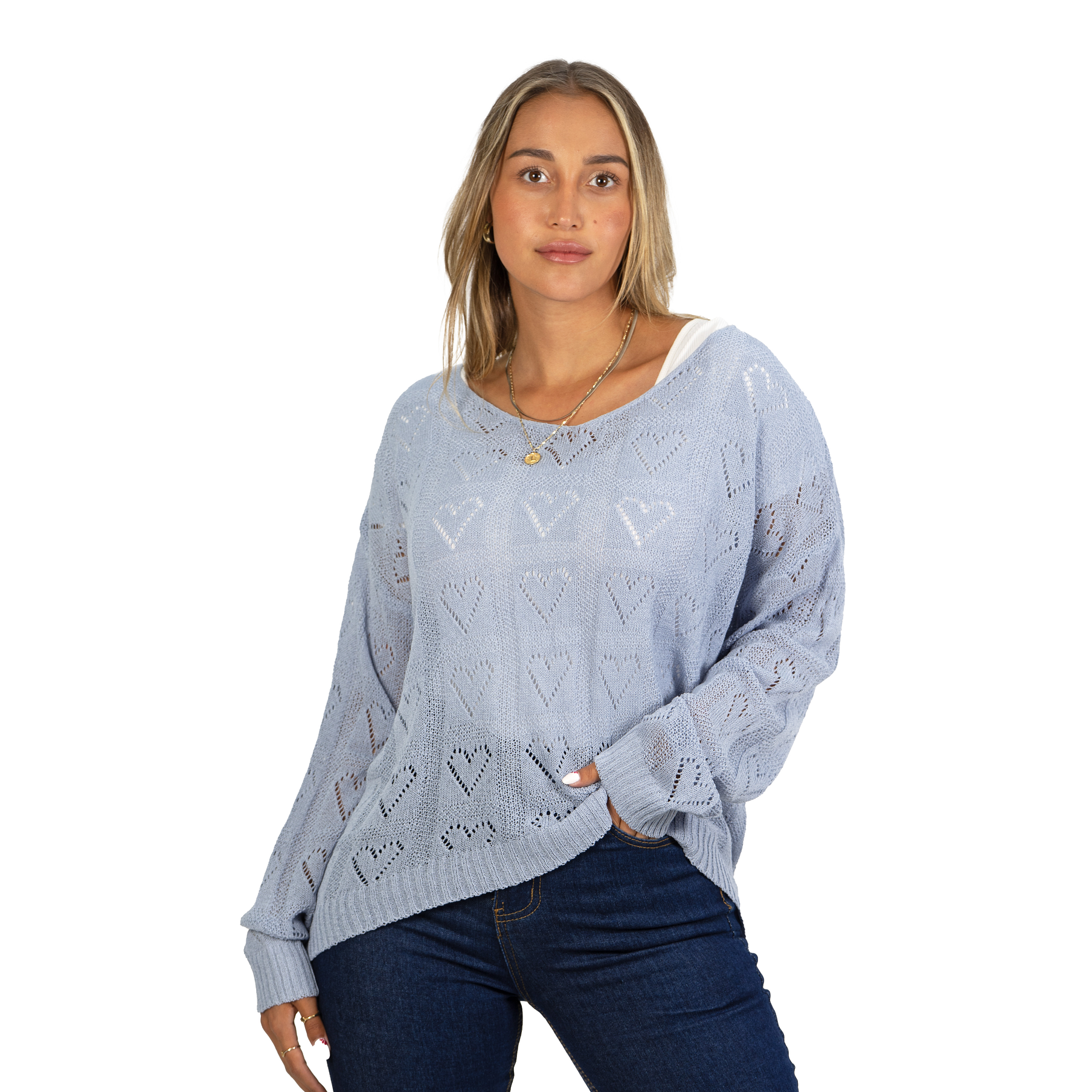 Chaleco Mujer  Hilo tejido Oversize Sofía 5