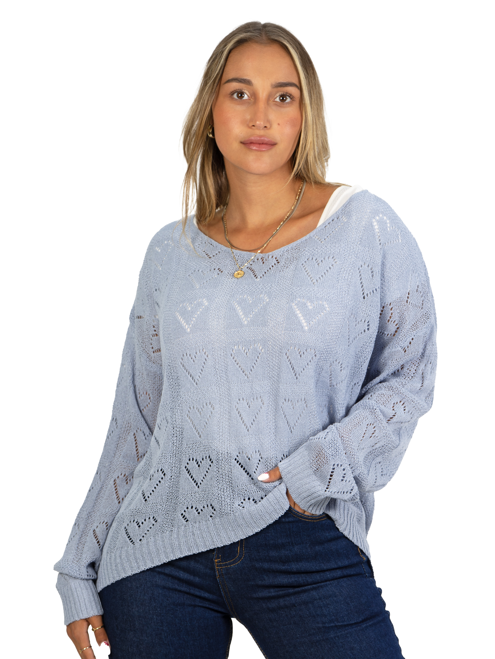 Chaleco Mujer  Hilo tejido Oversize Sofía 5
