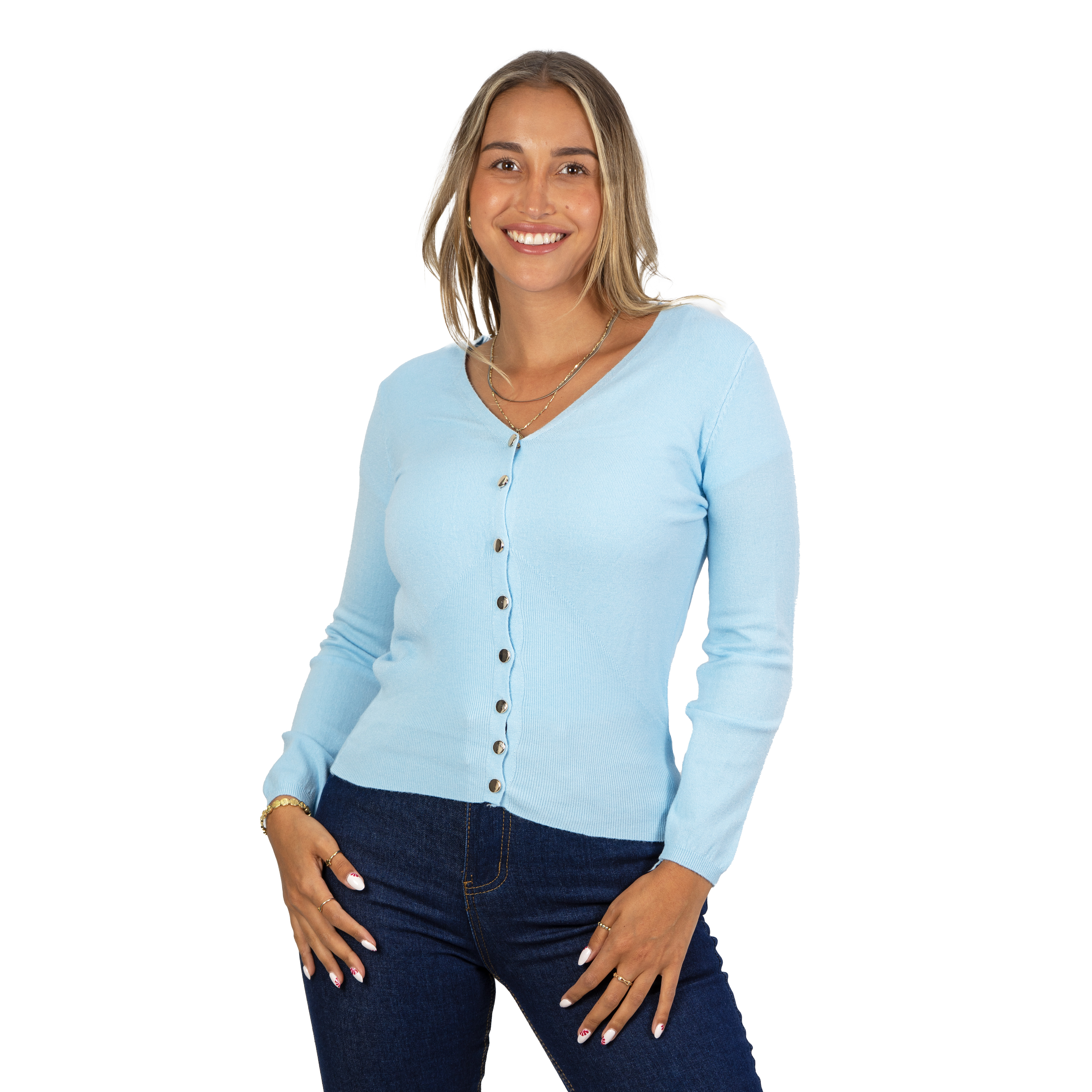 Chaleco botones tapadito colores Atenea 4