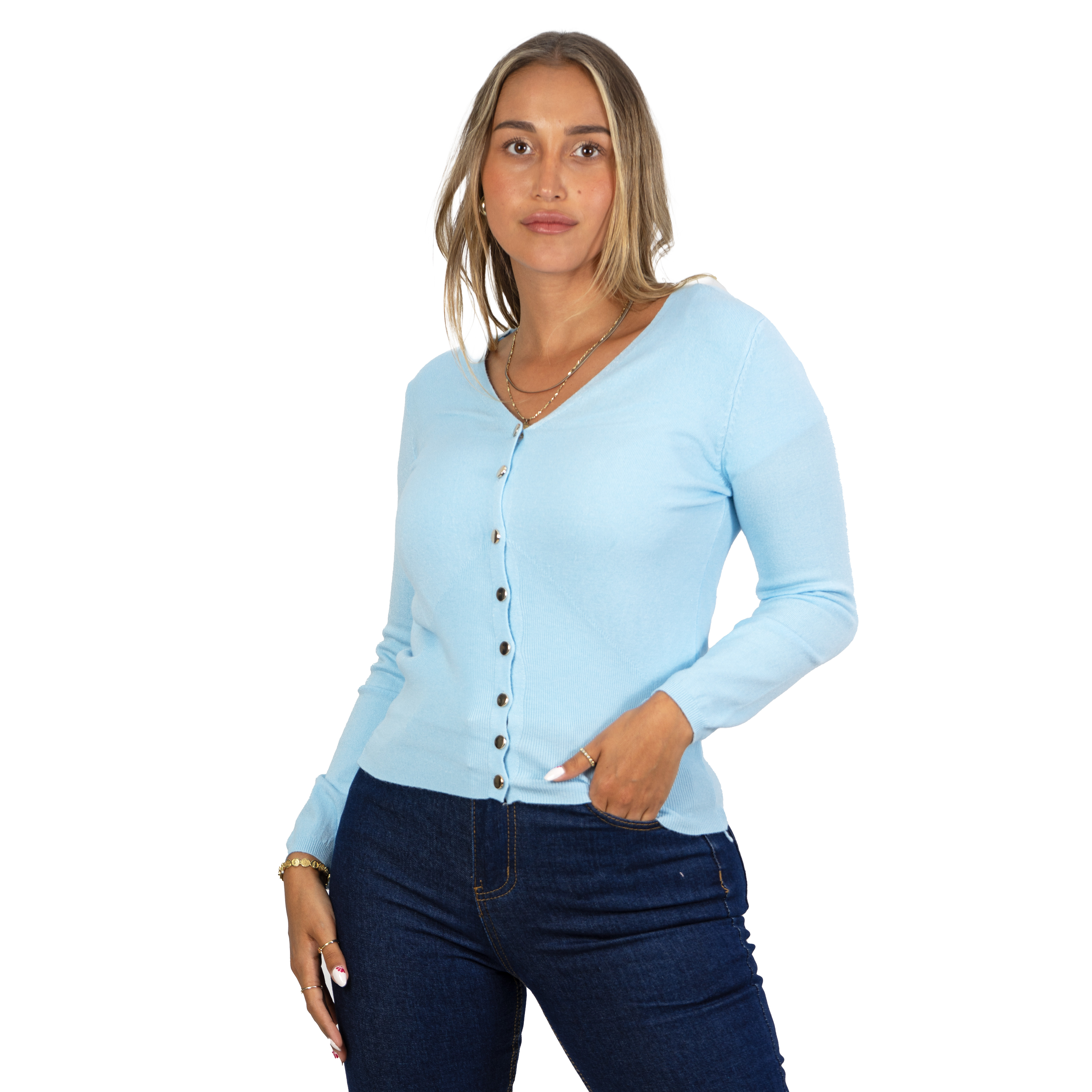 Chaleco botones tapadito colores Atenea 5