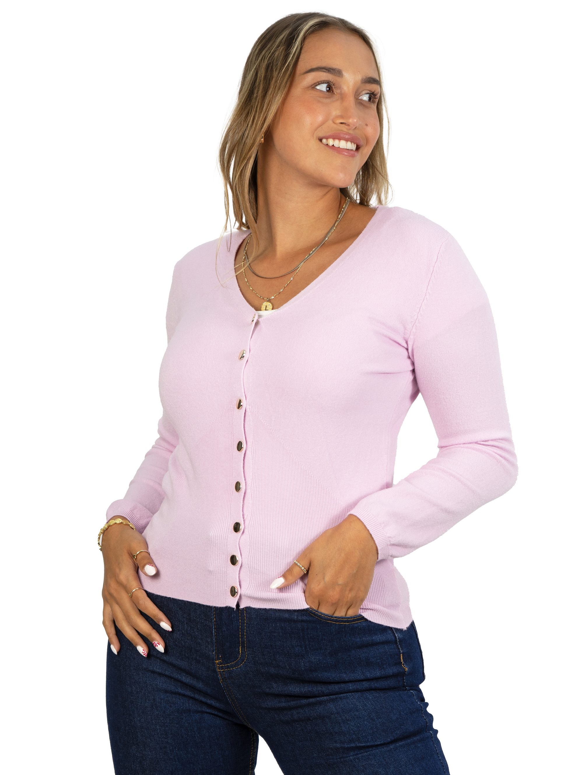 Chaleco botones tapadito colores Atenea 9