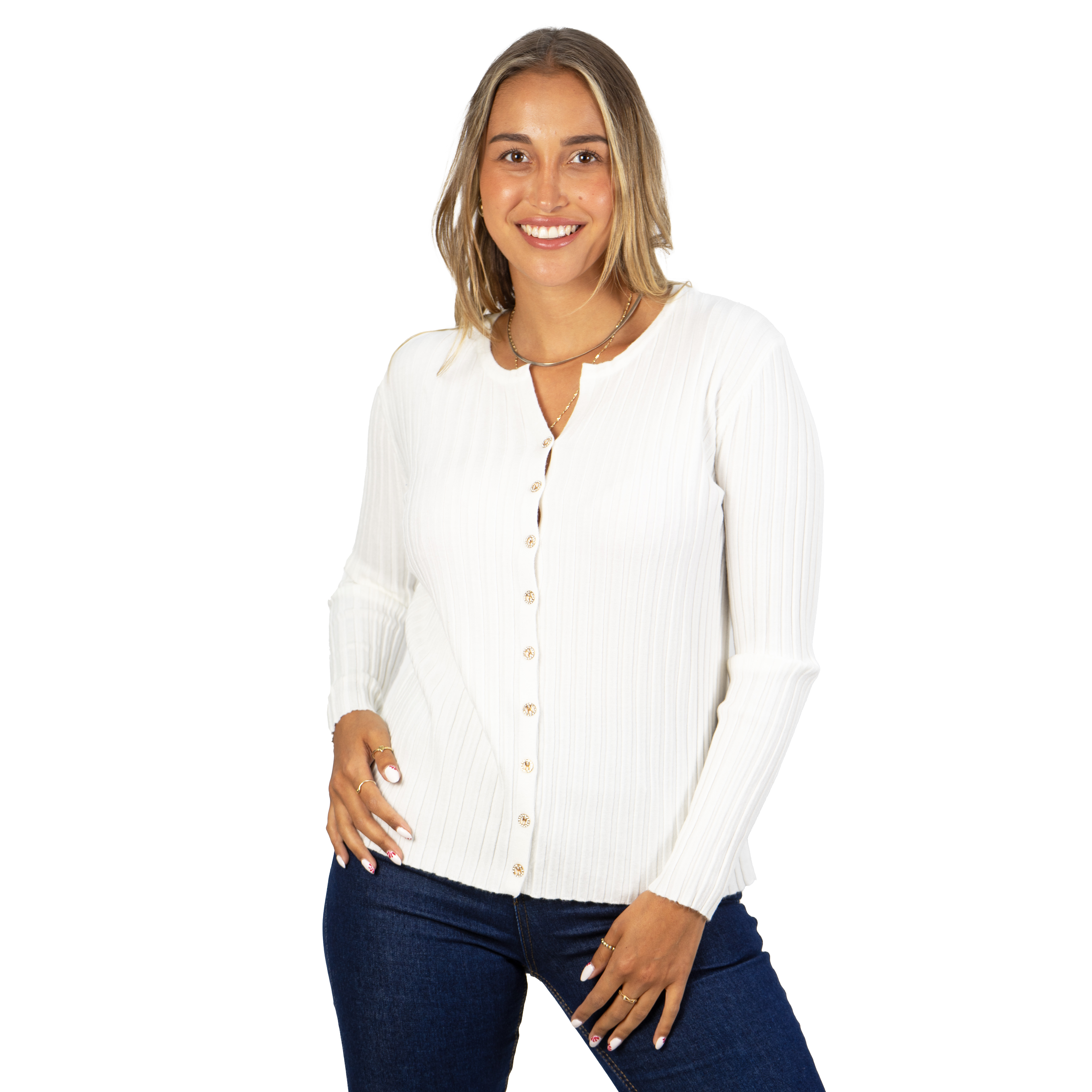 Sweater Básico con Botones colores 22