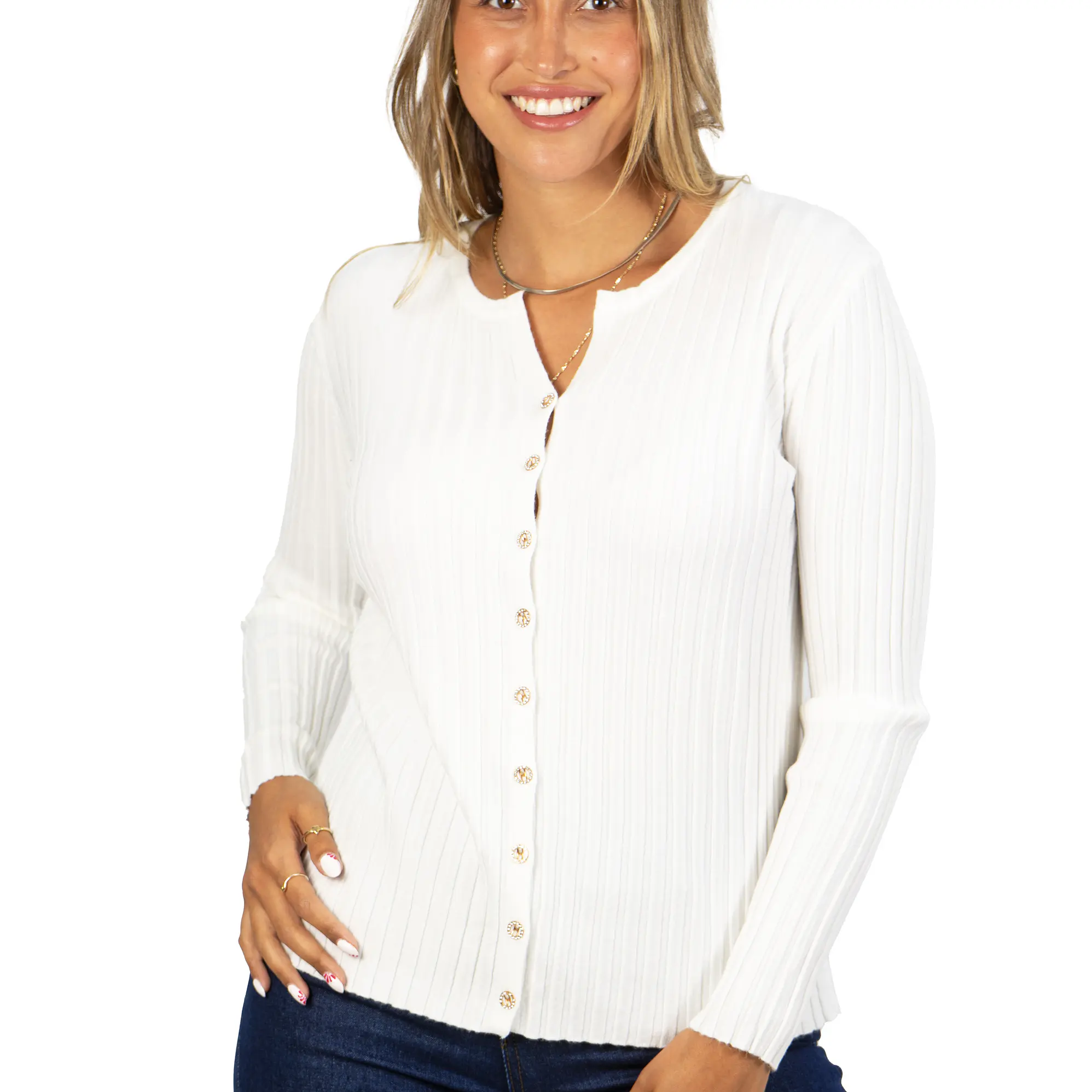 Sweater Básico con Botones colores 22
