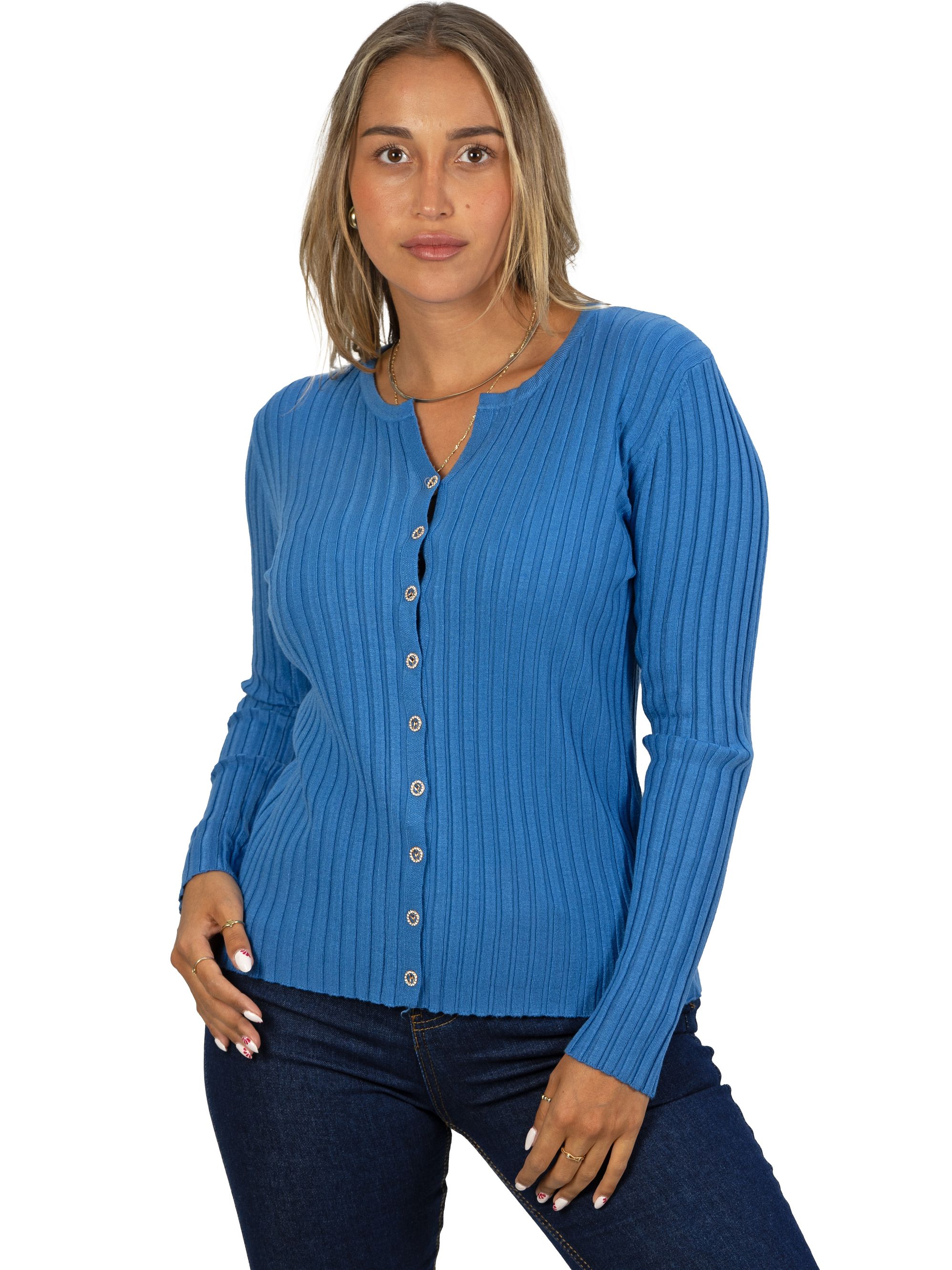 Sweater Básico con Botones colores 24