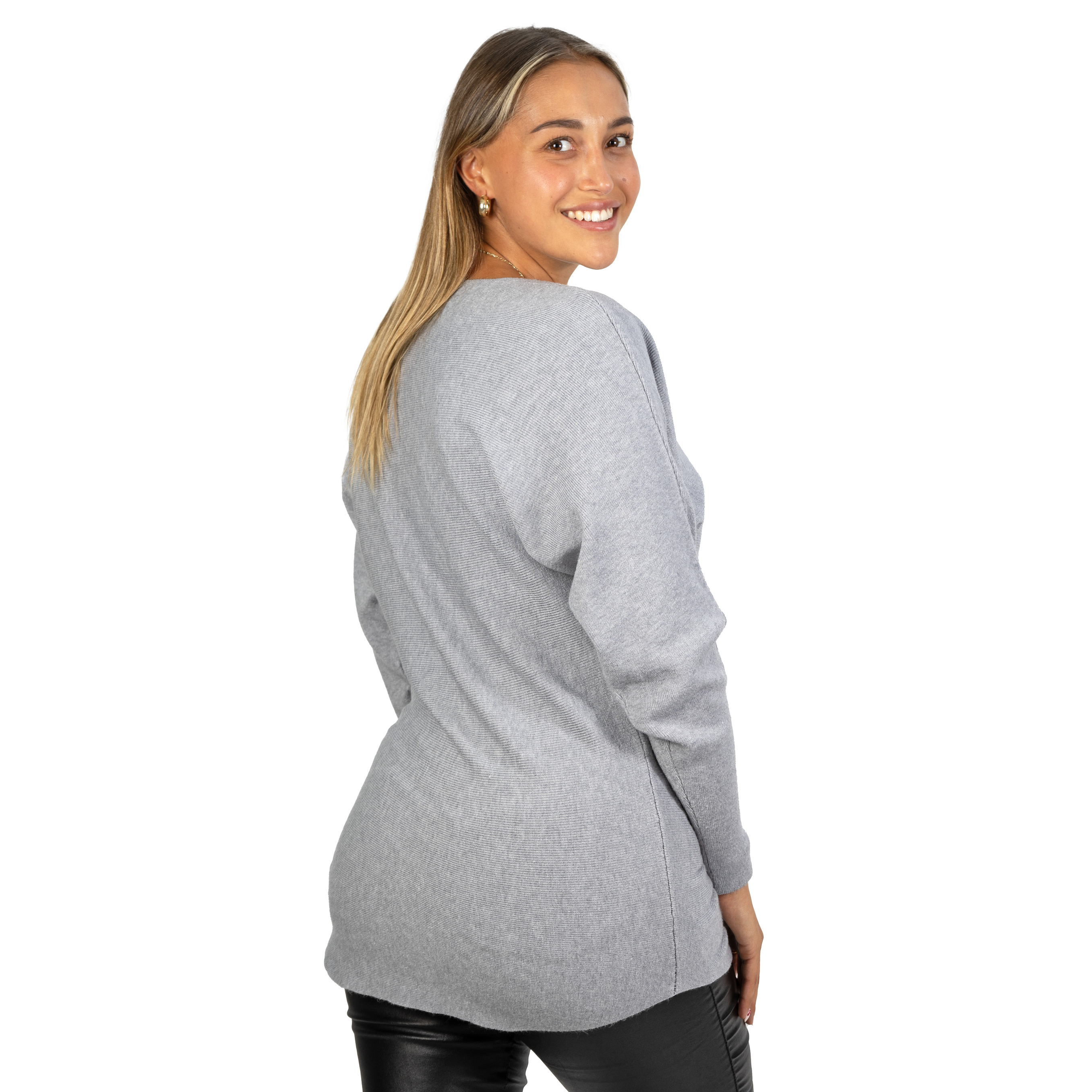 Sweater manga murciélago largo colores mujer 14