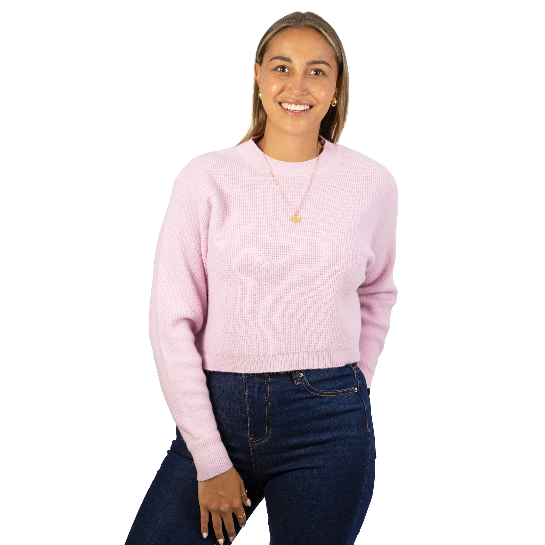 Chaleco mujer crop colores texturado Nissa 6