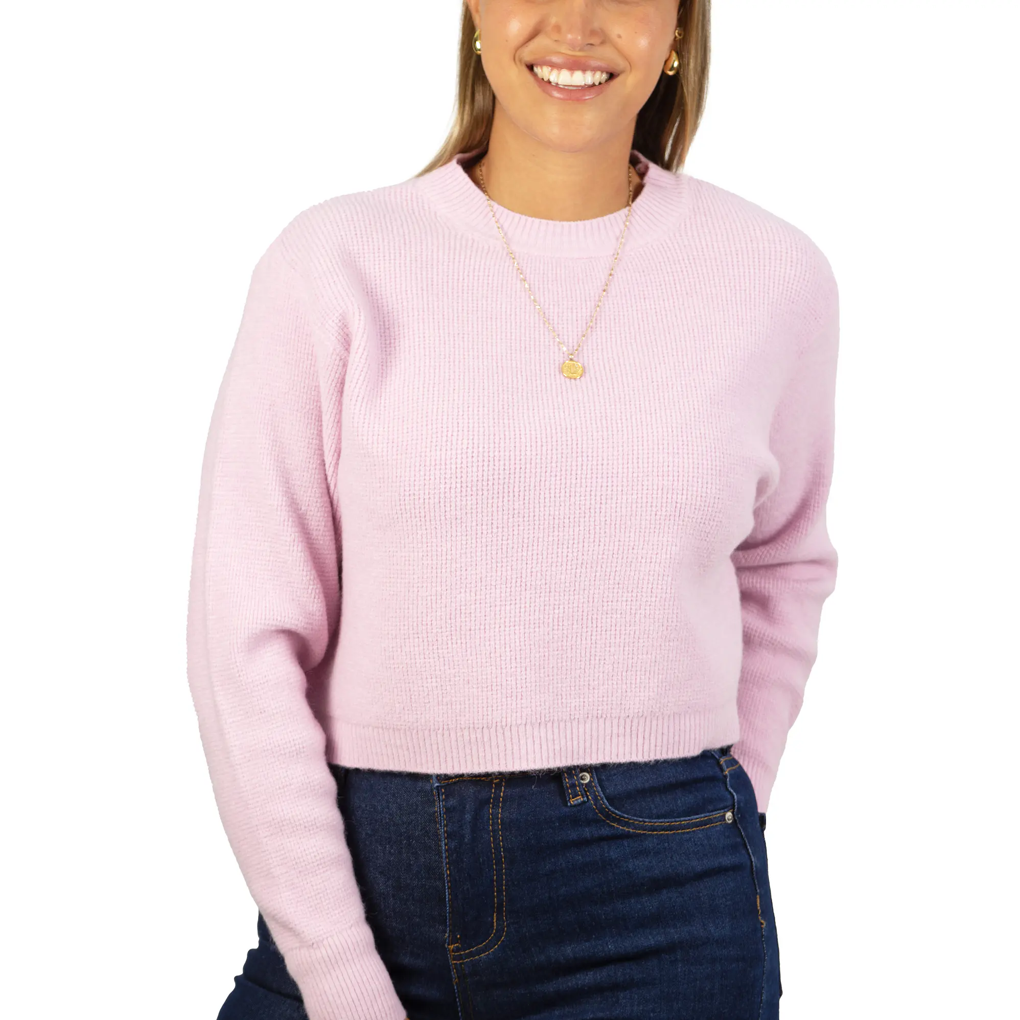 Chaleco mujer crop colores texturado Nissa 6