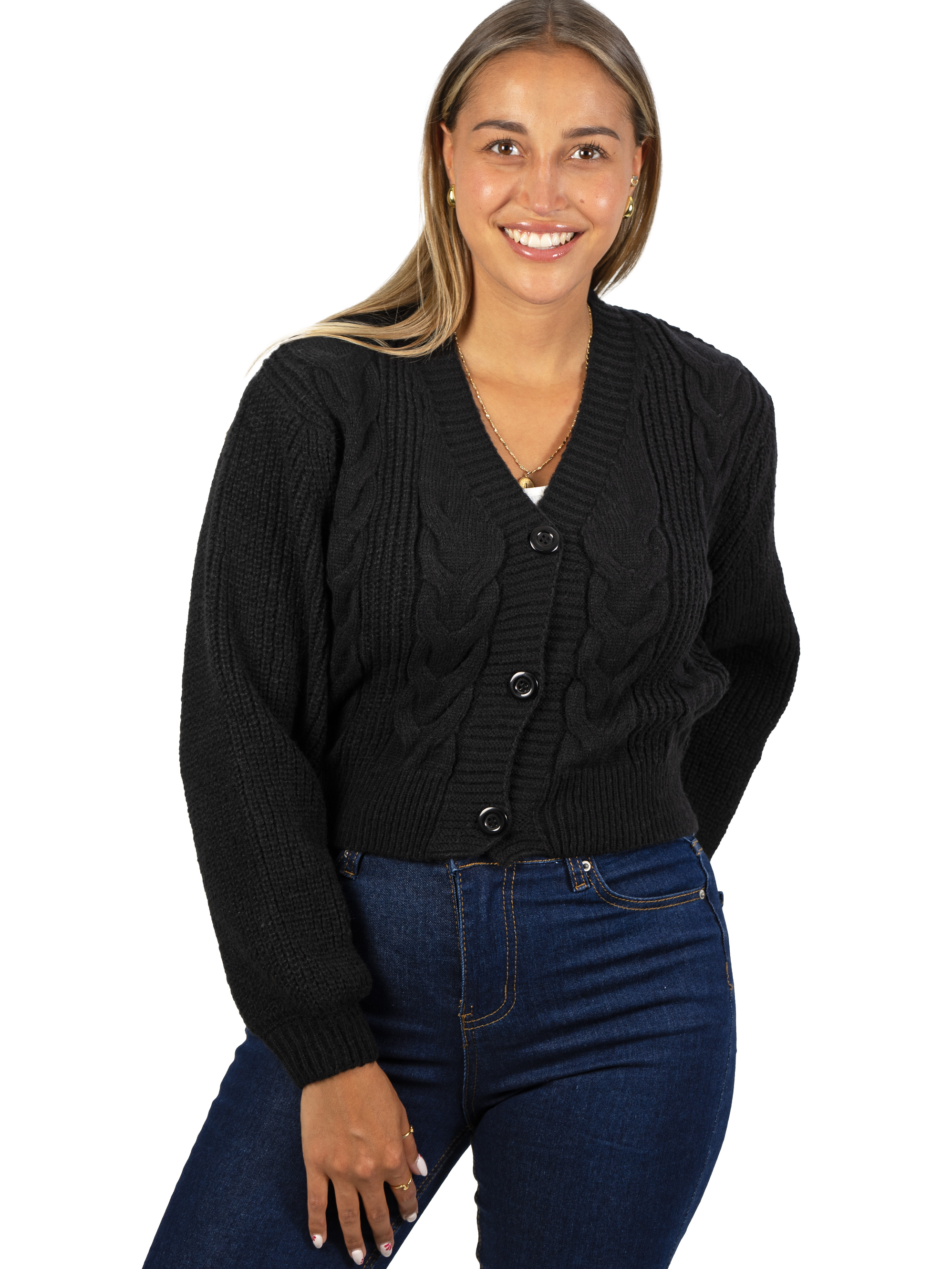 Chaleco cárdigan mujer manga globo colores 3