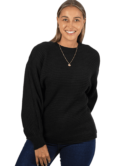 Sweater Oversize Botones traseros colores