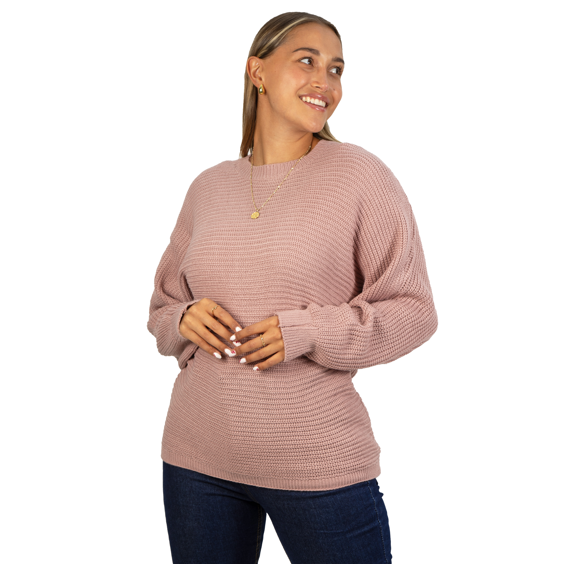 Sweater Oversize Botones traseros colores 5
