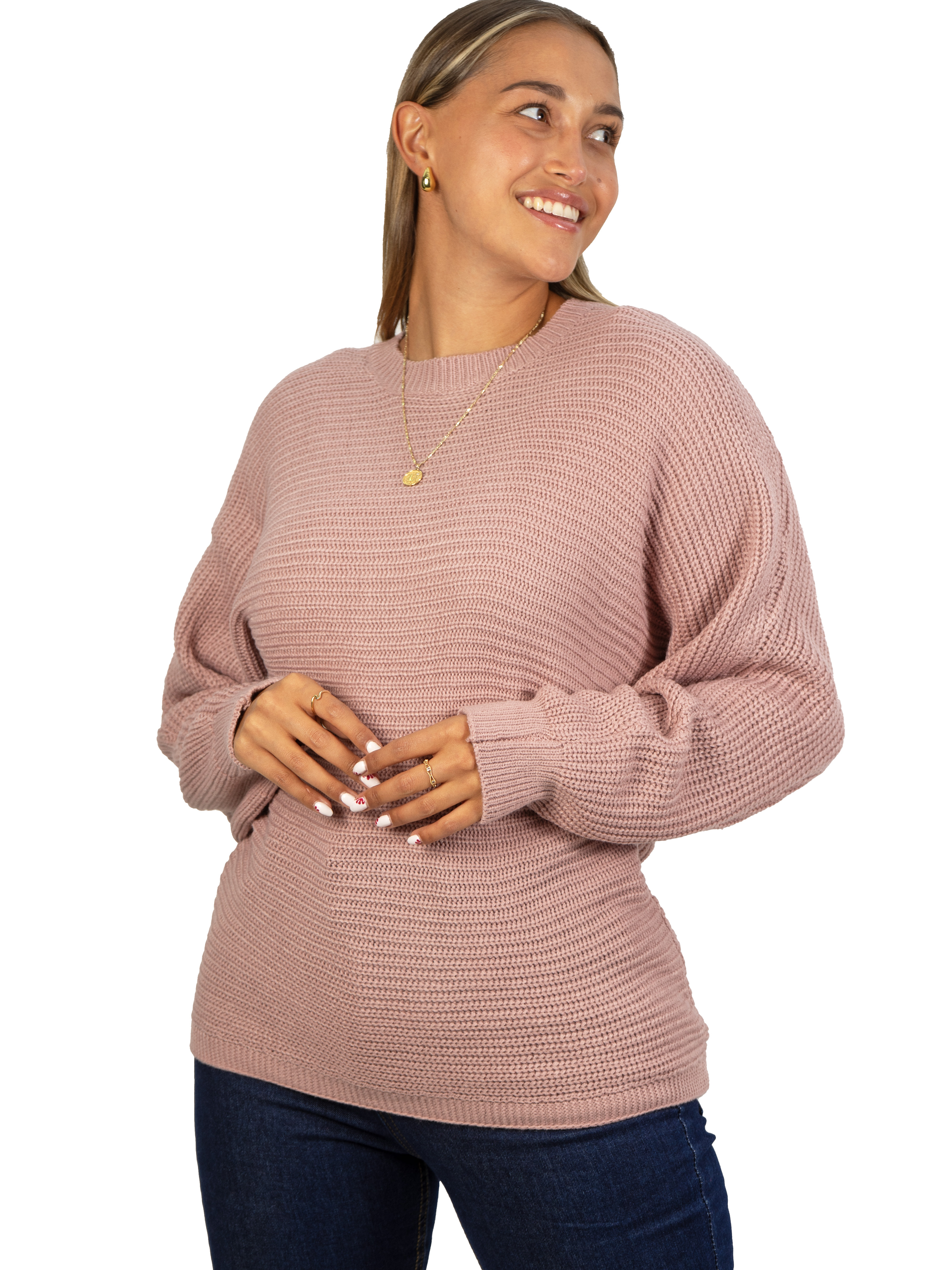 Sweater Oversize Botones traseros colores 5