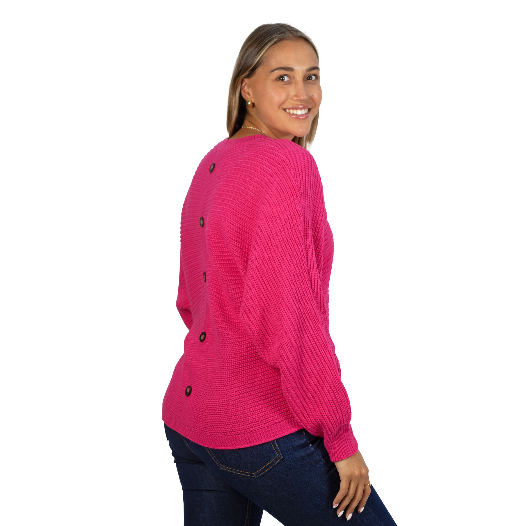 Sweater Oversize Botones traseros colores 7