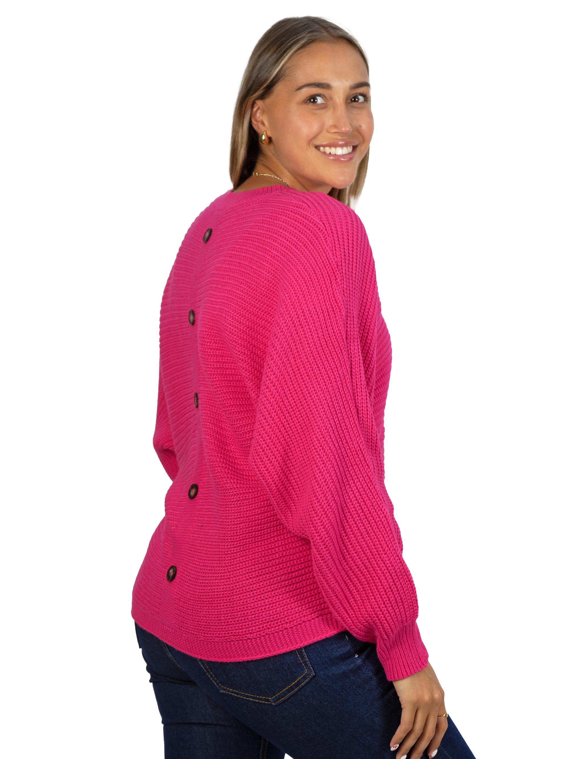 Sweater Oversize Botones traseros colores 7