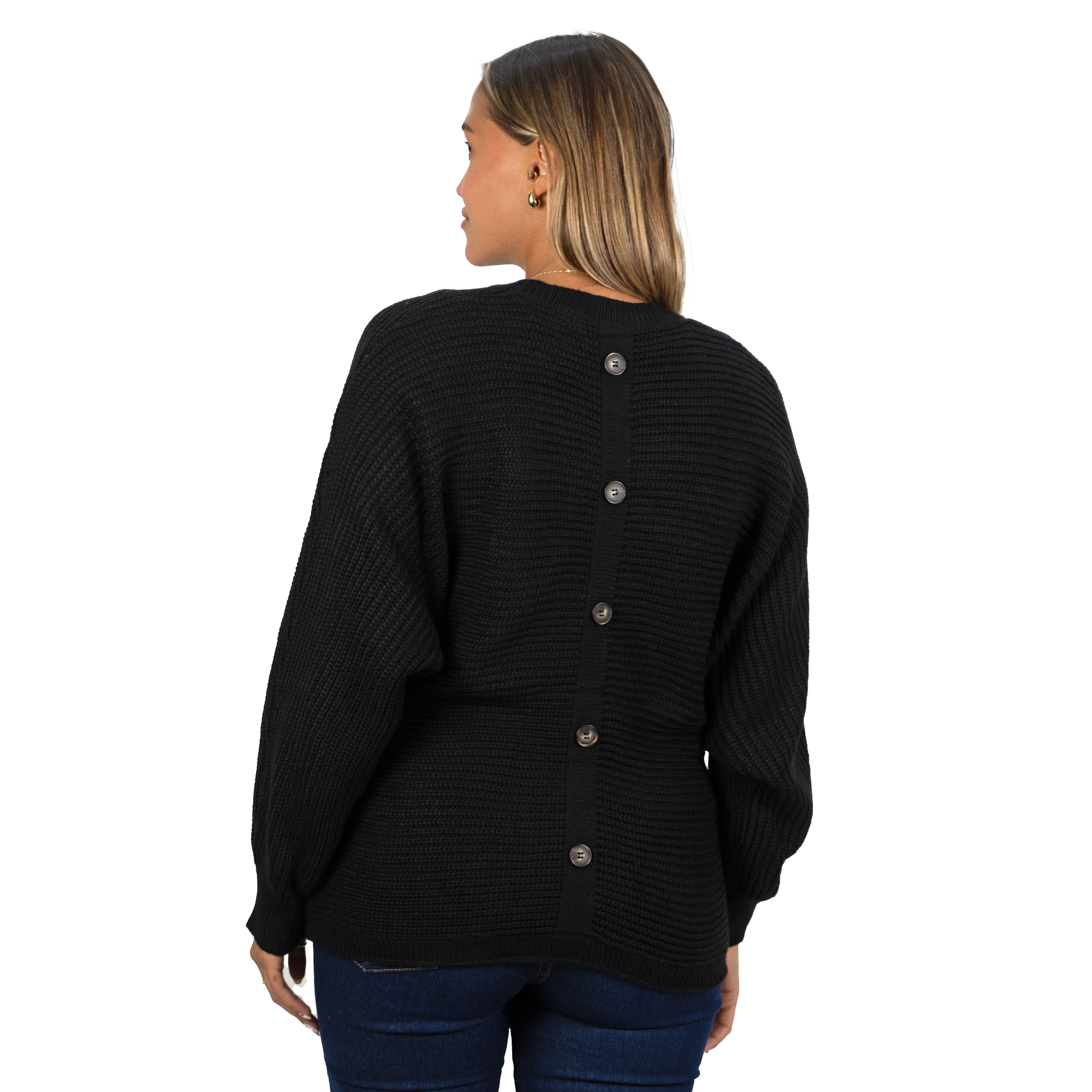 Sweater Oversize Botones traseros colores 3