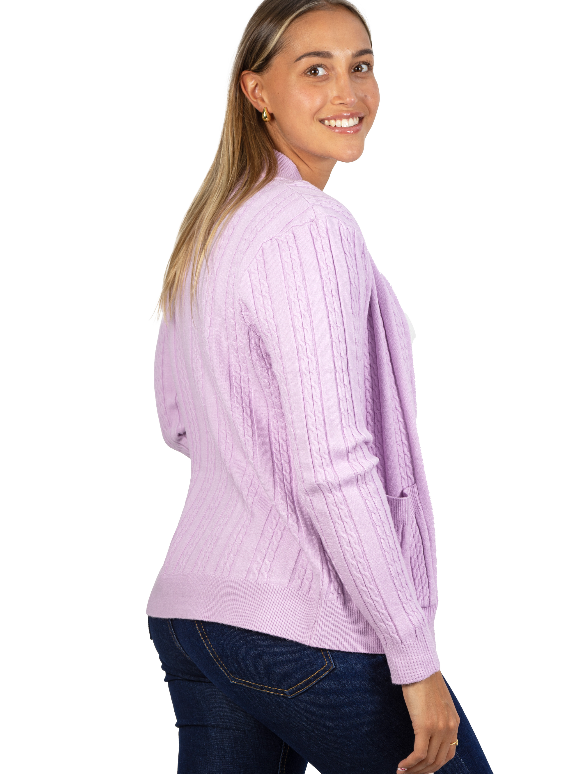 Chaleco mujer cierre texturado colores 16