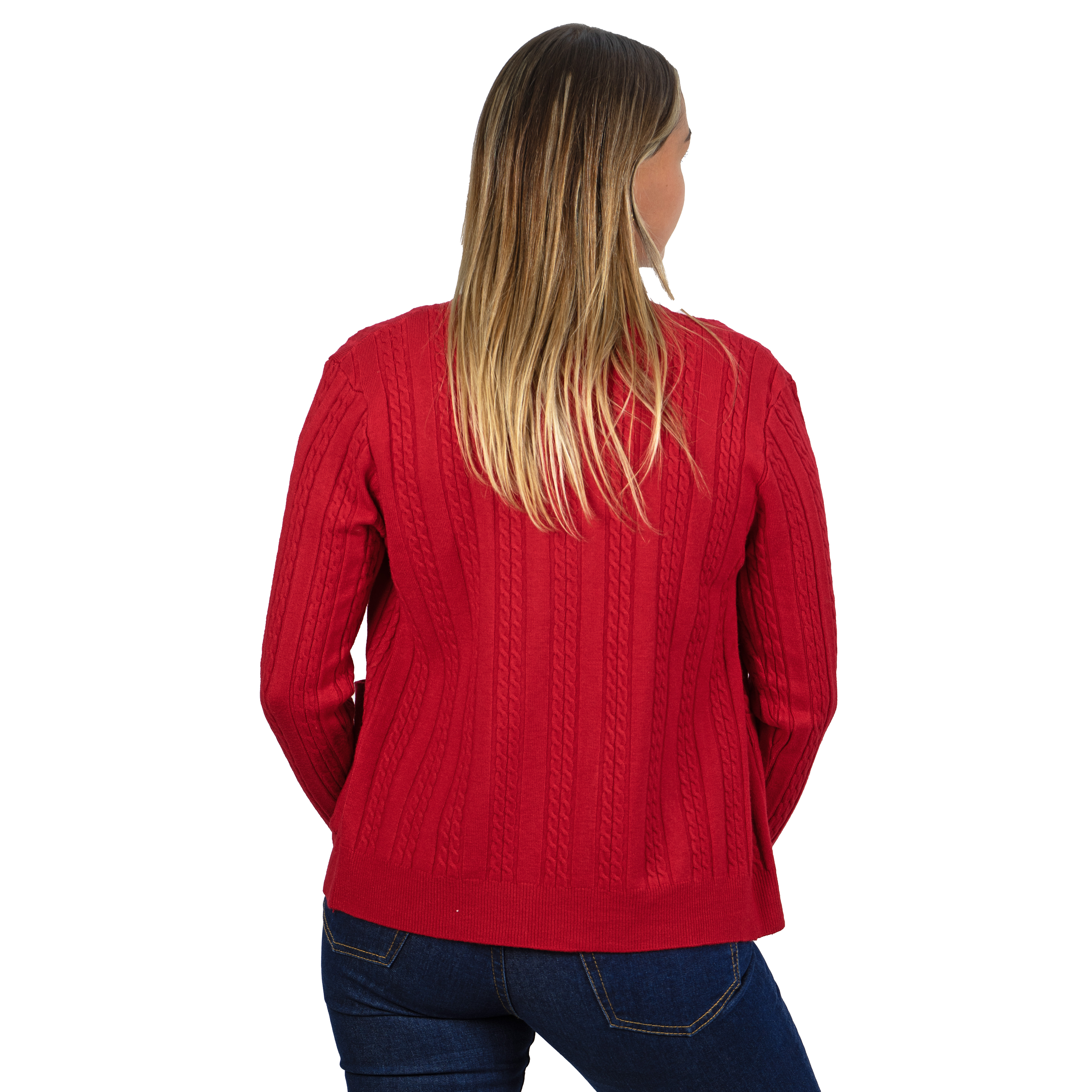 Chaleco mujer cierre texturado colores 22