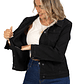 Chaqueta Mezclilla Denim Negro - Miniatura 3