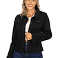 Chaqueta Mezclilla Denim Negro - Miniatura 1