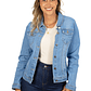 Chaqueta Jeans elasticada Light blue - Miniatura 3