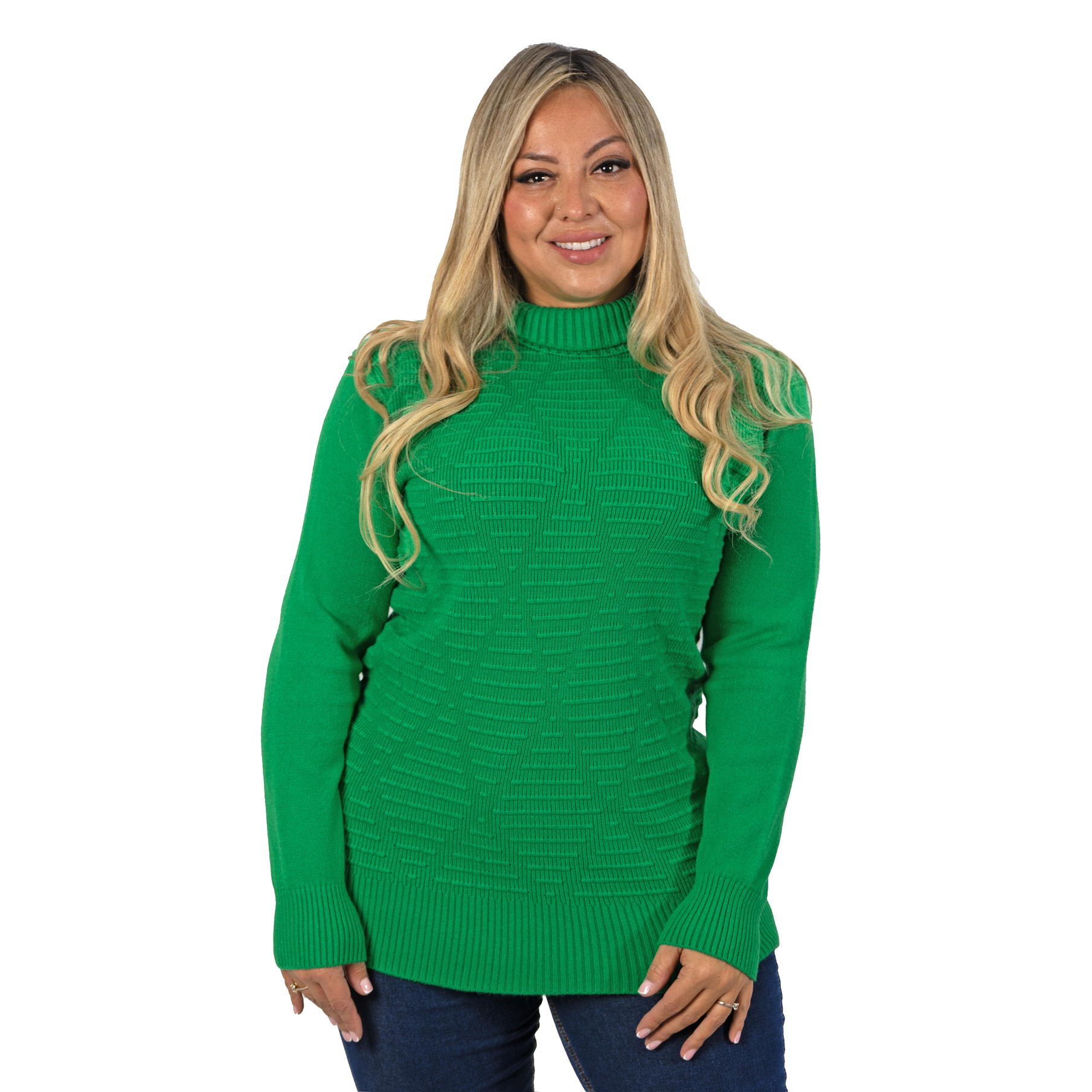Sweater mujer texturado colores lineas extra linda 7