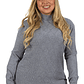 Sweater mujer texturado colores Lineas rombos extra linda - Miniatura 4