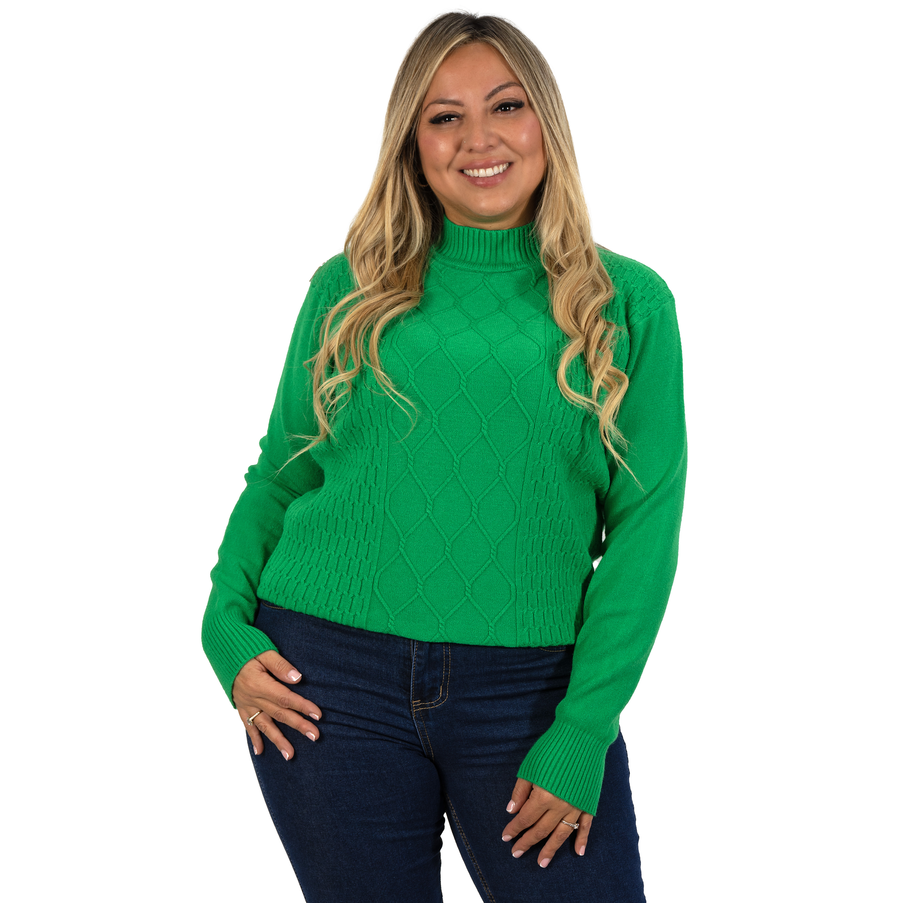 Sweater mujer texturado colores Lineas rombos extra linda 24