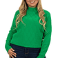 Sweater mujer texturado colores Lineas rombos extra linda - Miniatura 24