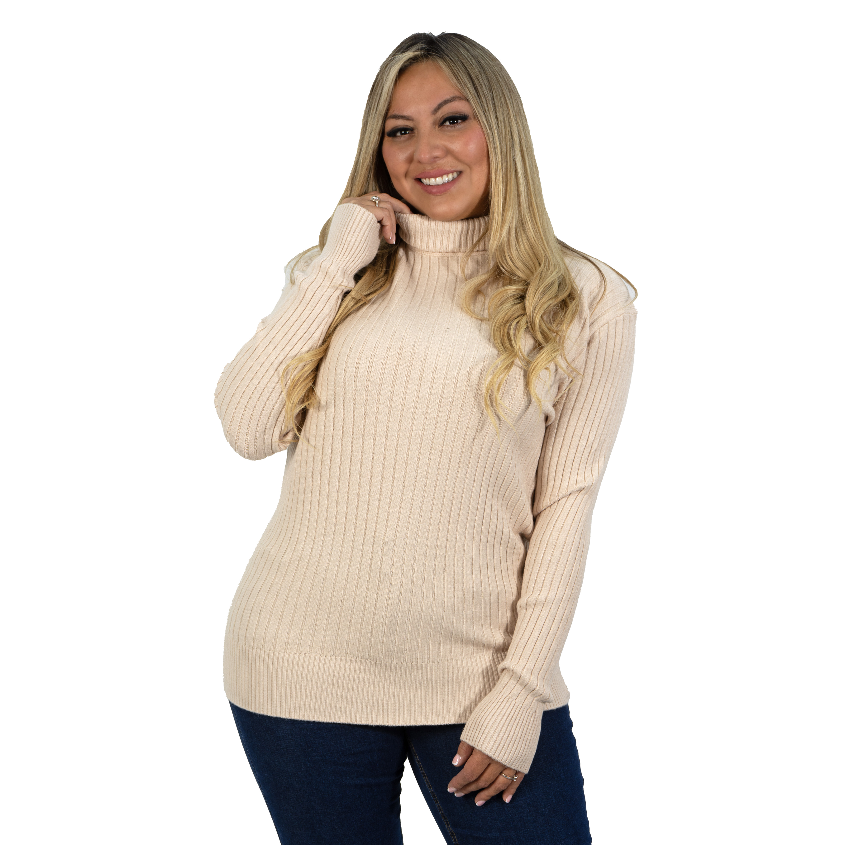 Sweater mujer básico spandex colores extra linda 1
