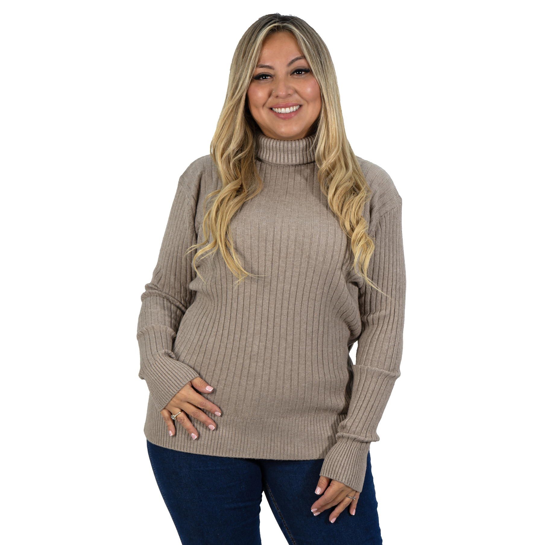 Sweater mujer básico spandex colores extra linda 11