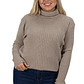Sweater mujer básico spandex colores extra linda - Miniatura 13