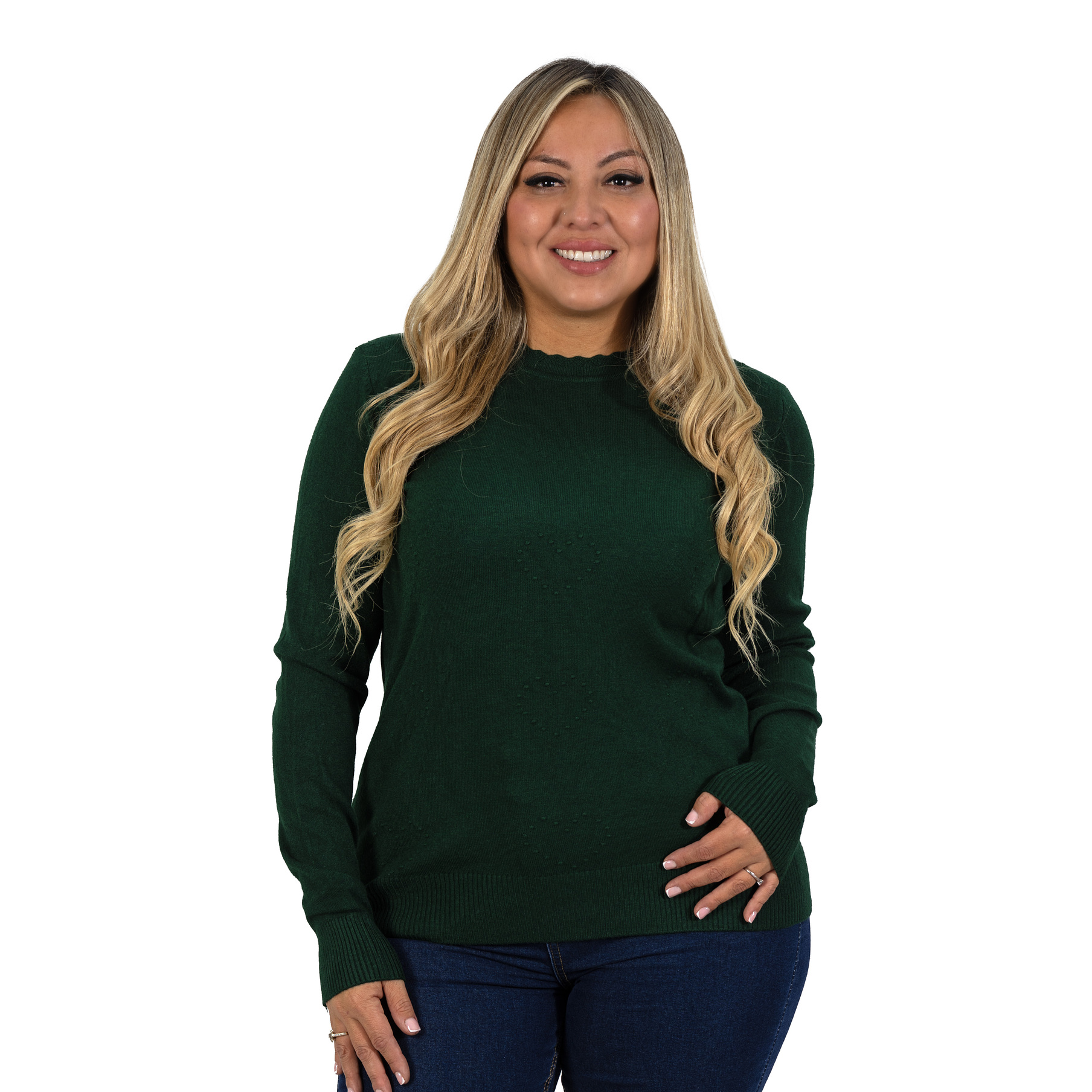 Sweater mujer texturado colores corazones Extra linda 1