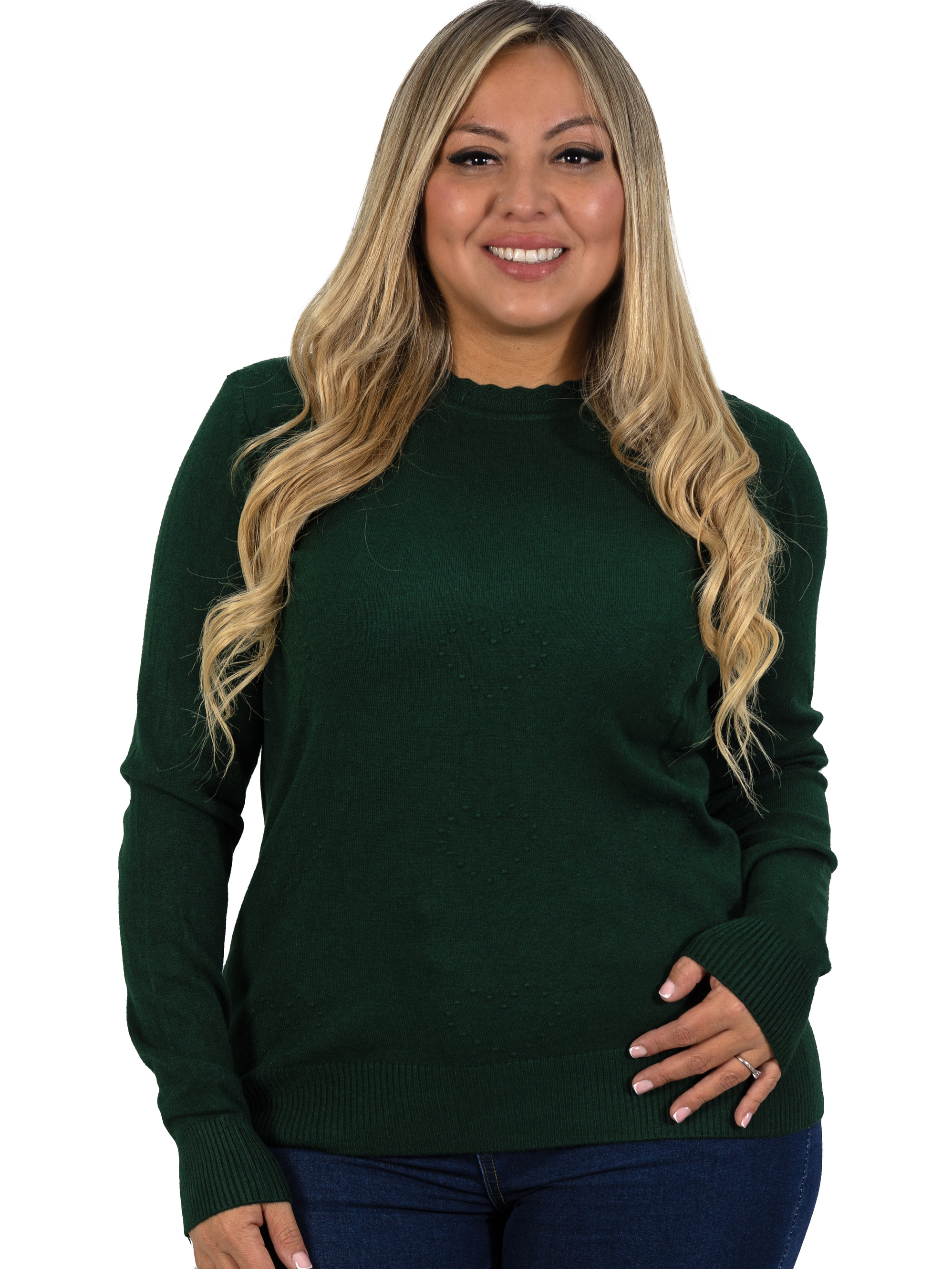 Sweater mujer texturado colores corazones Extra linda 1