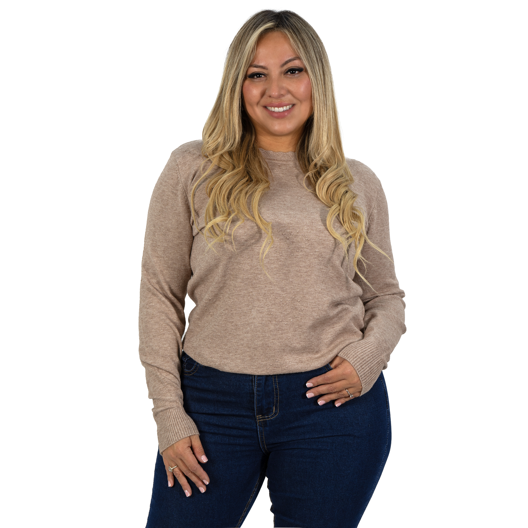 Sweater mujer texturado colores corazones Extra linda 9