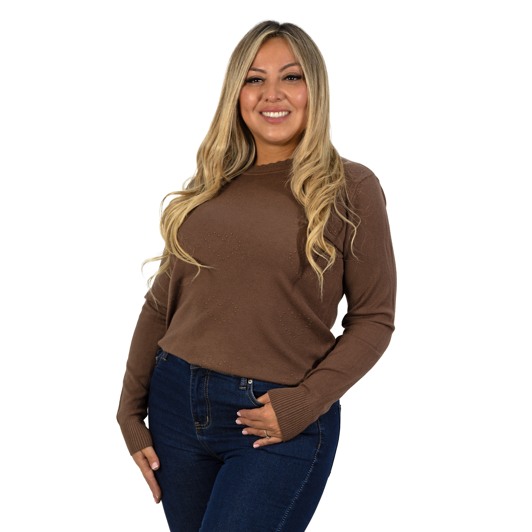 Sweater mujer texturado colores corazones Extra linda 12