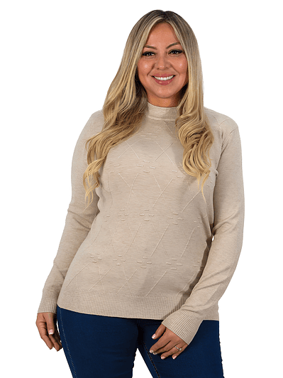 Sweater básico mujer colores Extra linda Rombo