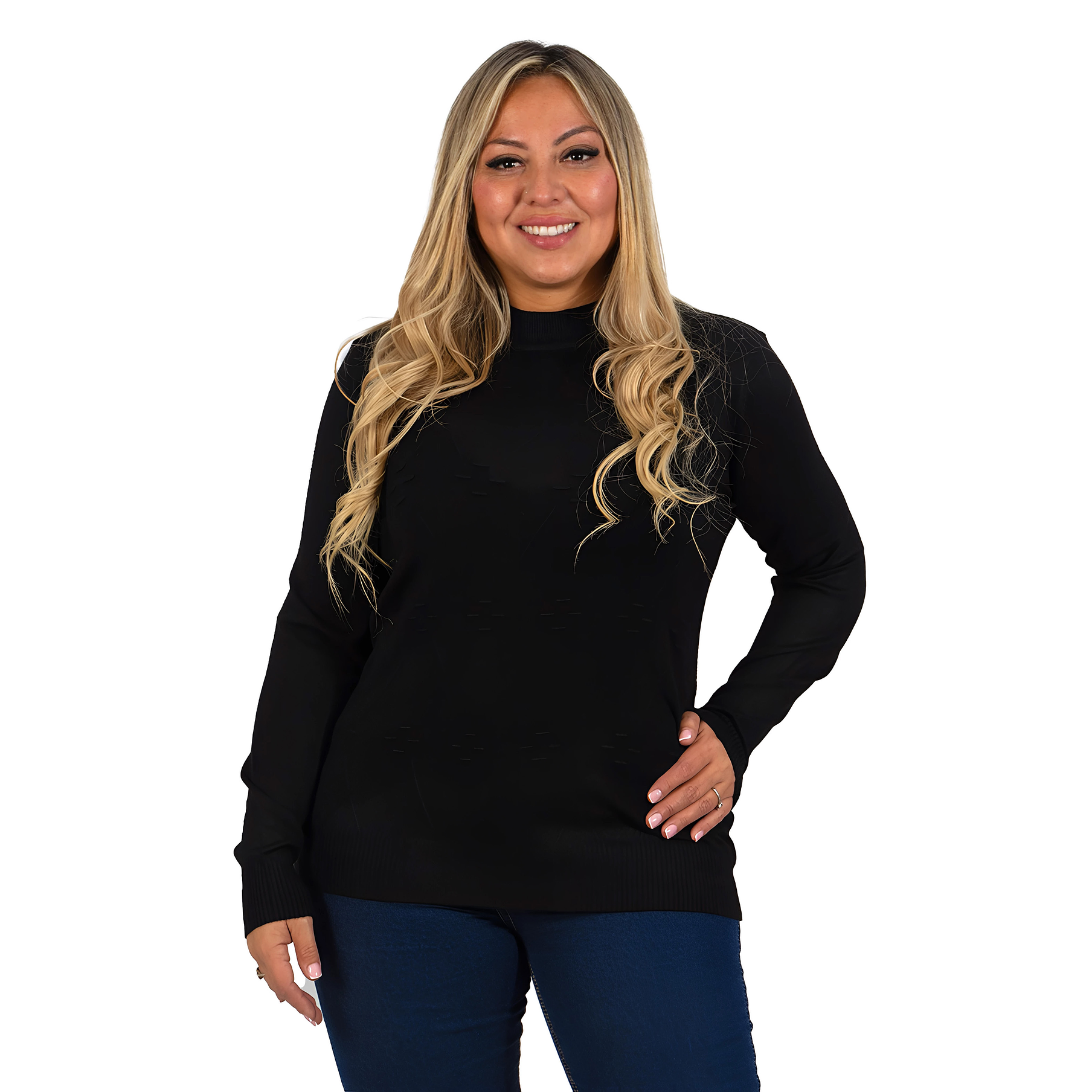 Sweater básico mujer colores Extra linda Rombo 7