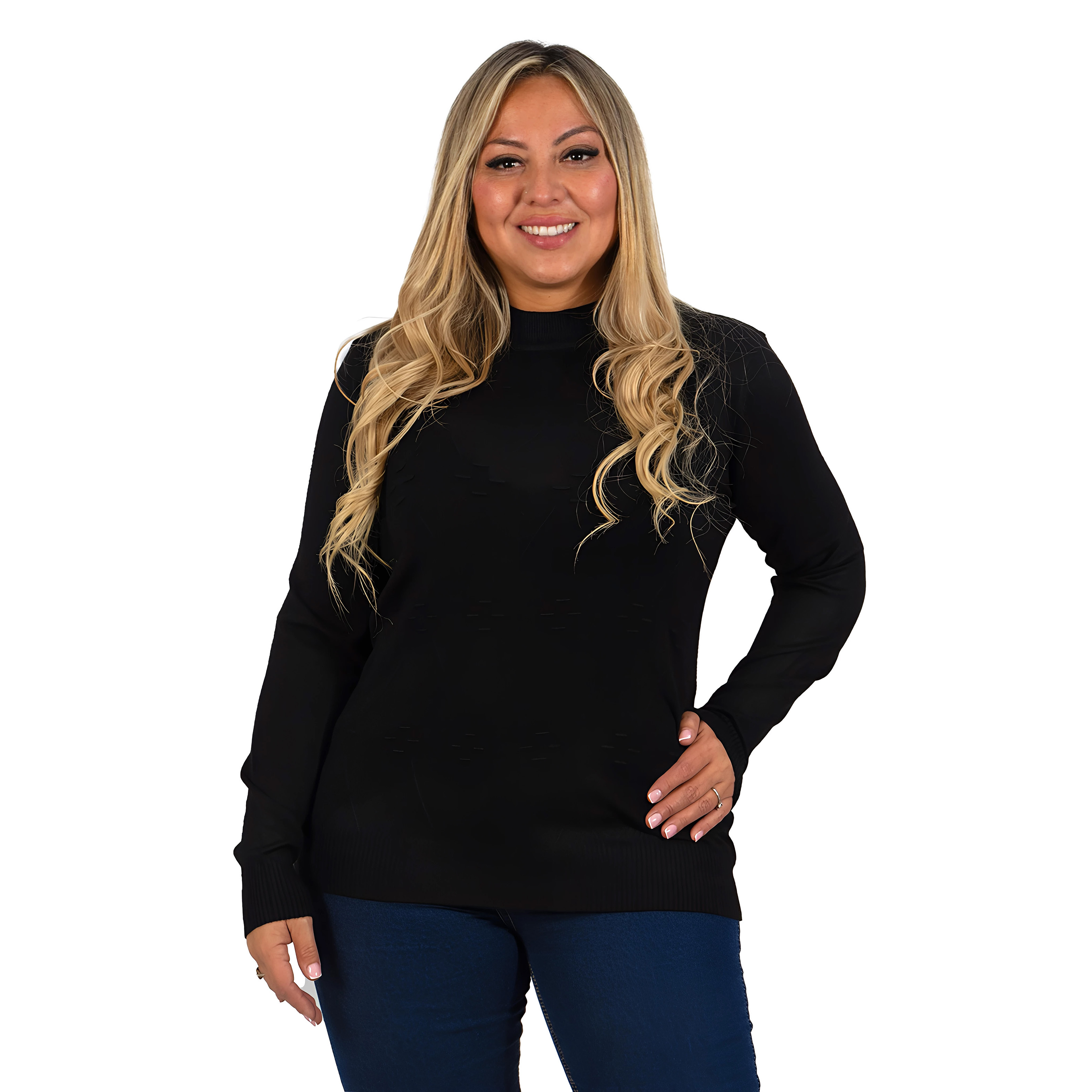 Sweater básico mujer colores Extra linda Rombo 7