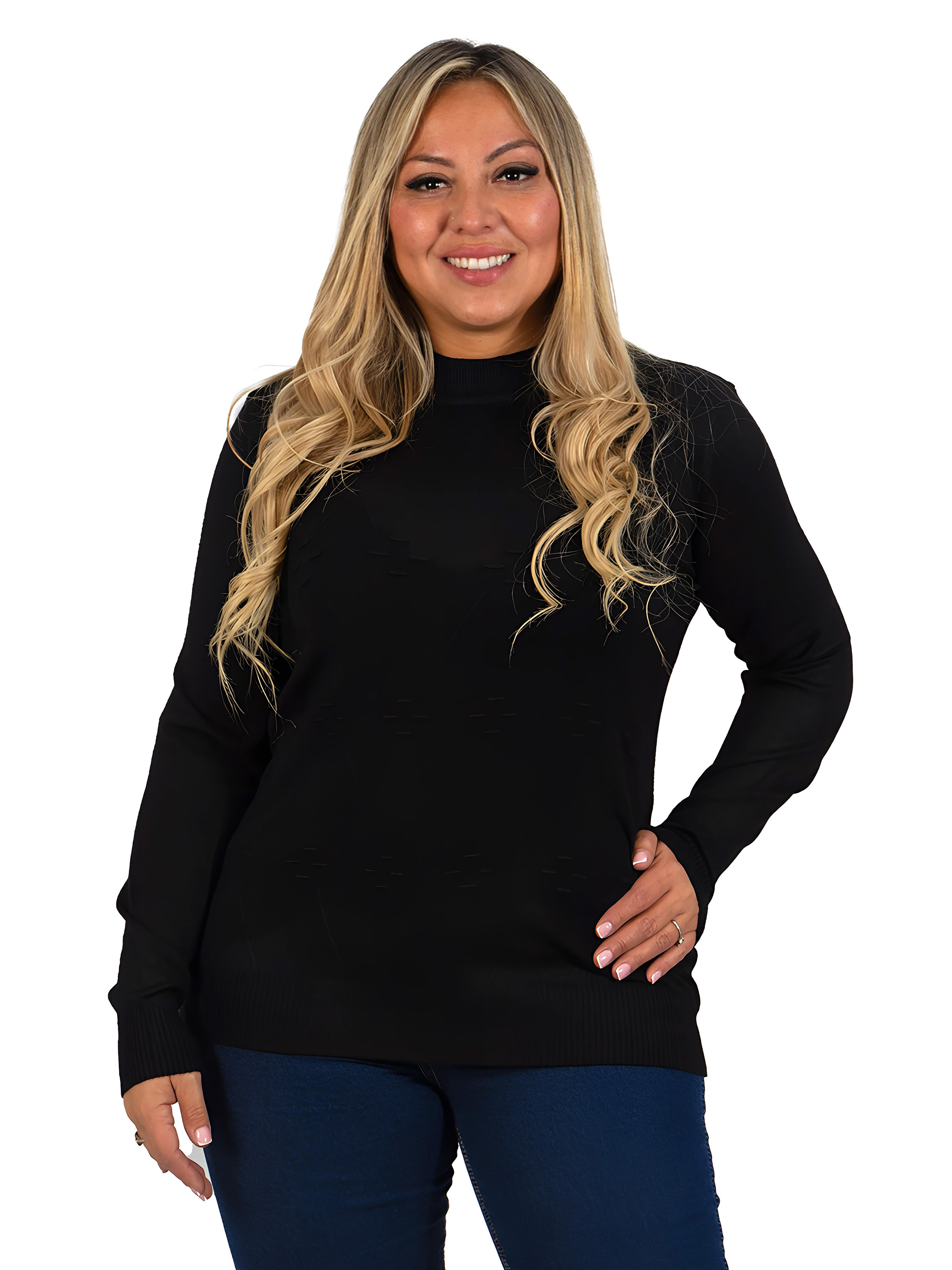 Sweater básico mujer colores Extra linda Rombo 7