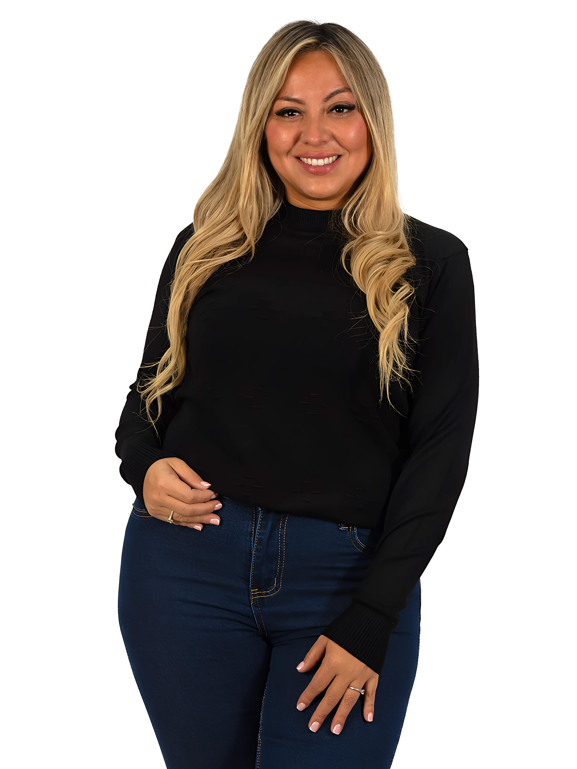 Sweater básico mujer colores Extra linda Rombo 10