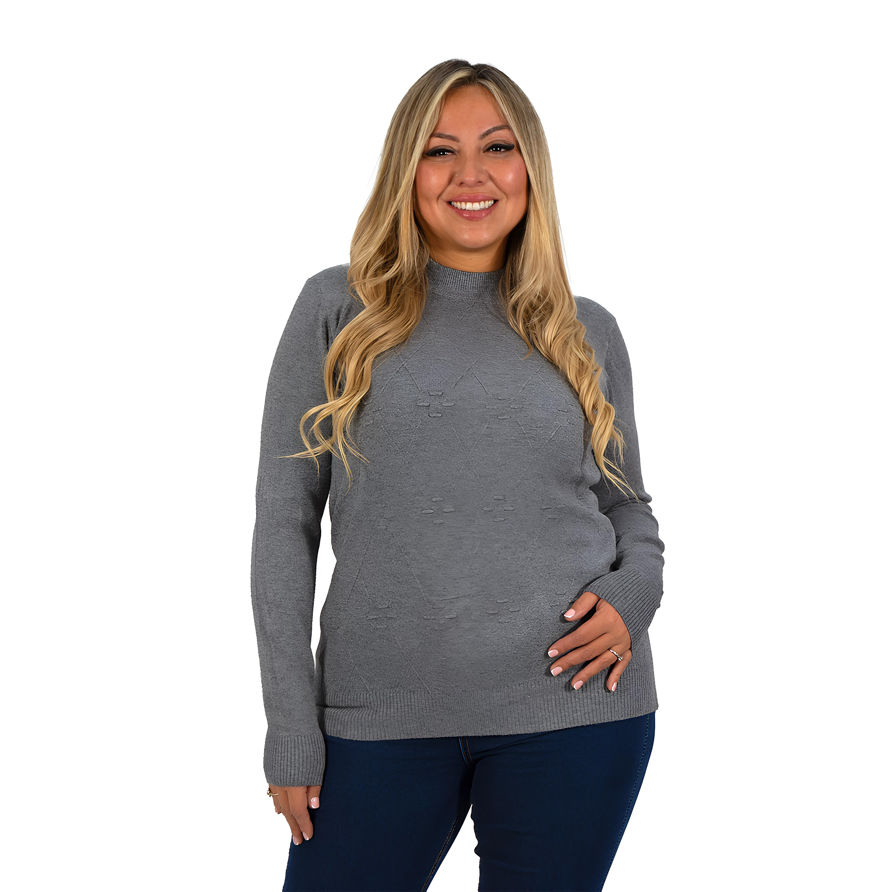 Sweater básico mujer colores Extra linda Rombo 11